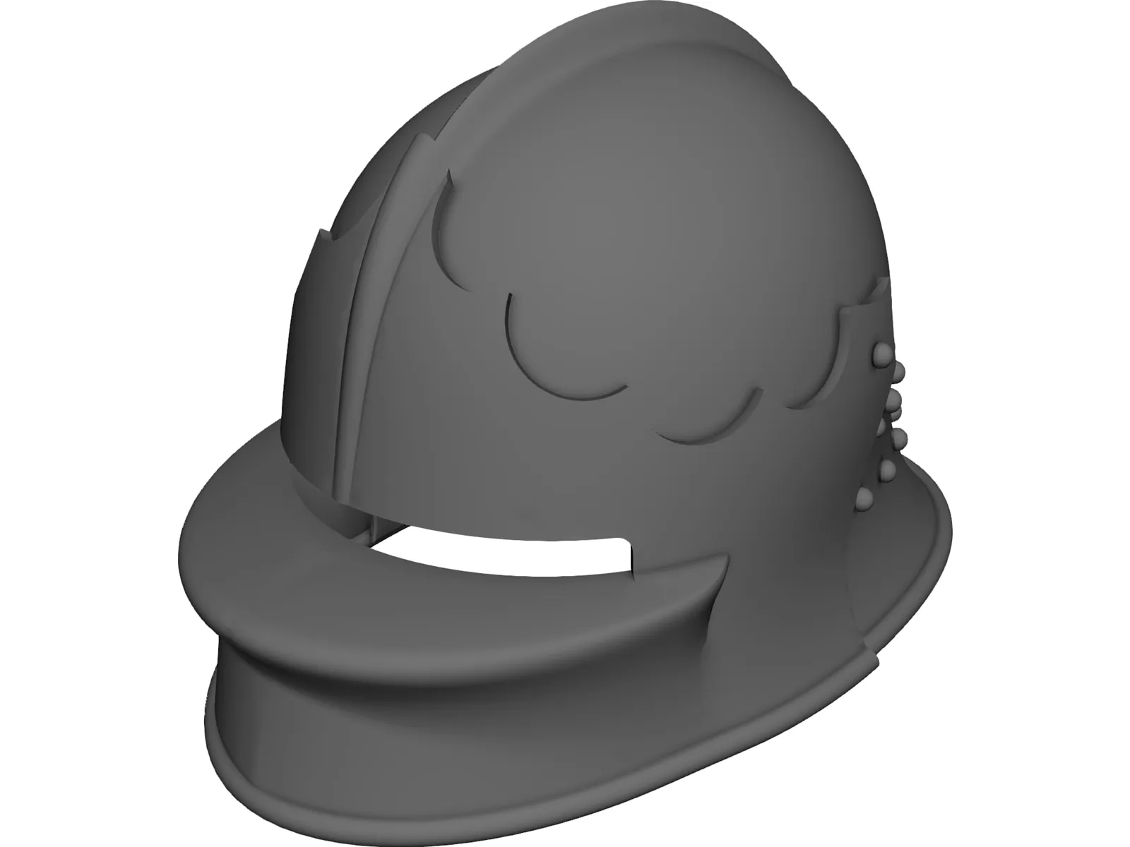 Helmet Medieval 3D Model