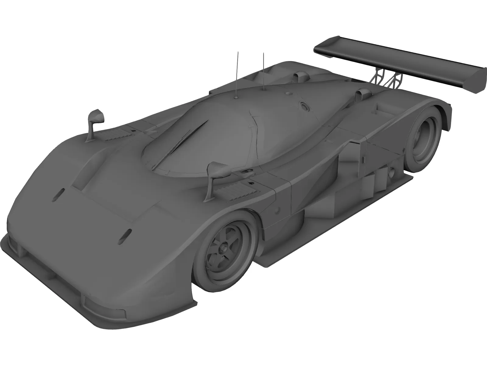 Mazda 787B 3D Model