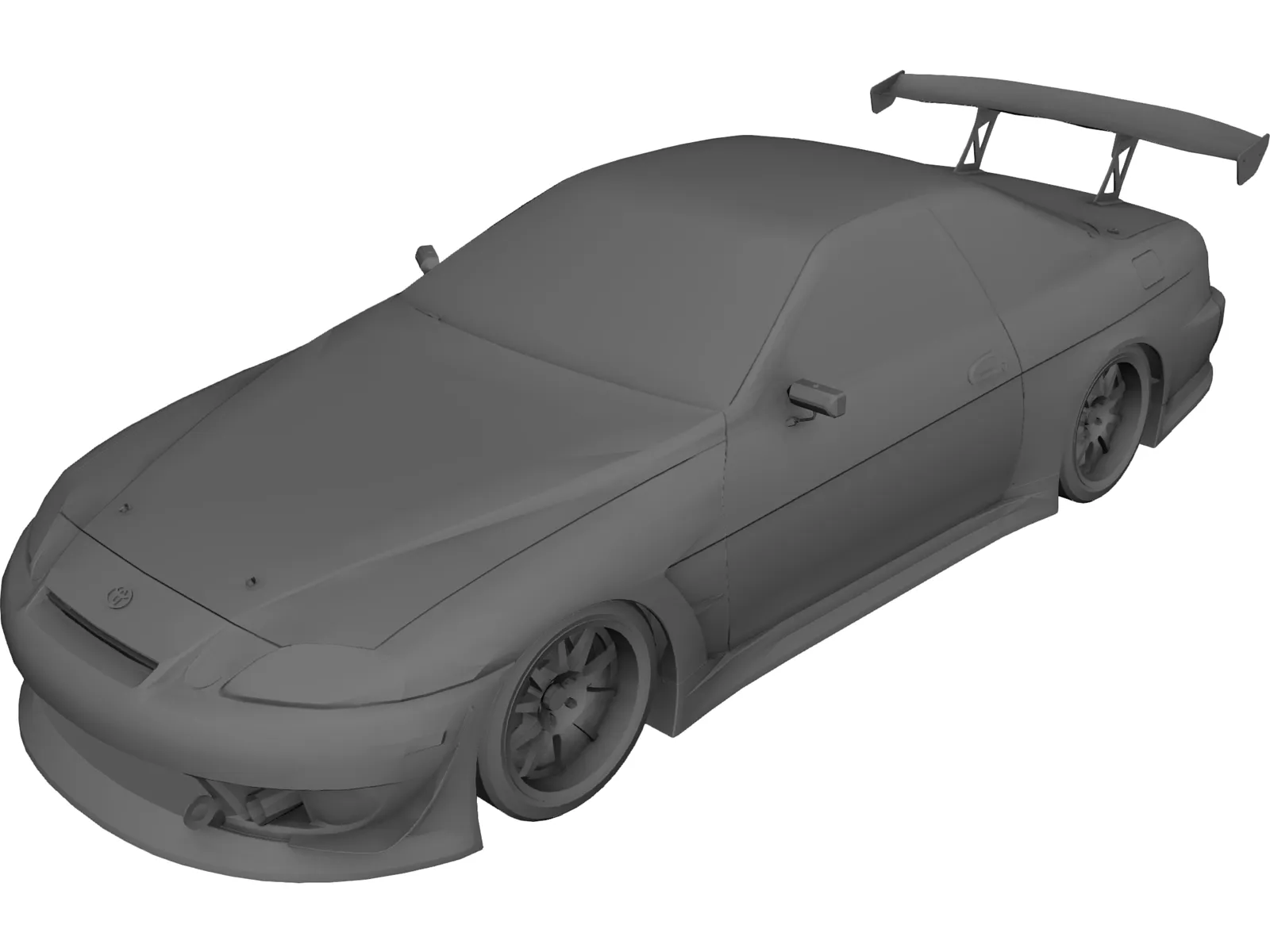 Toyota Soarer [Tuned] 3D Model