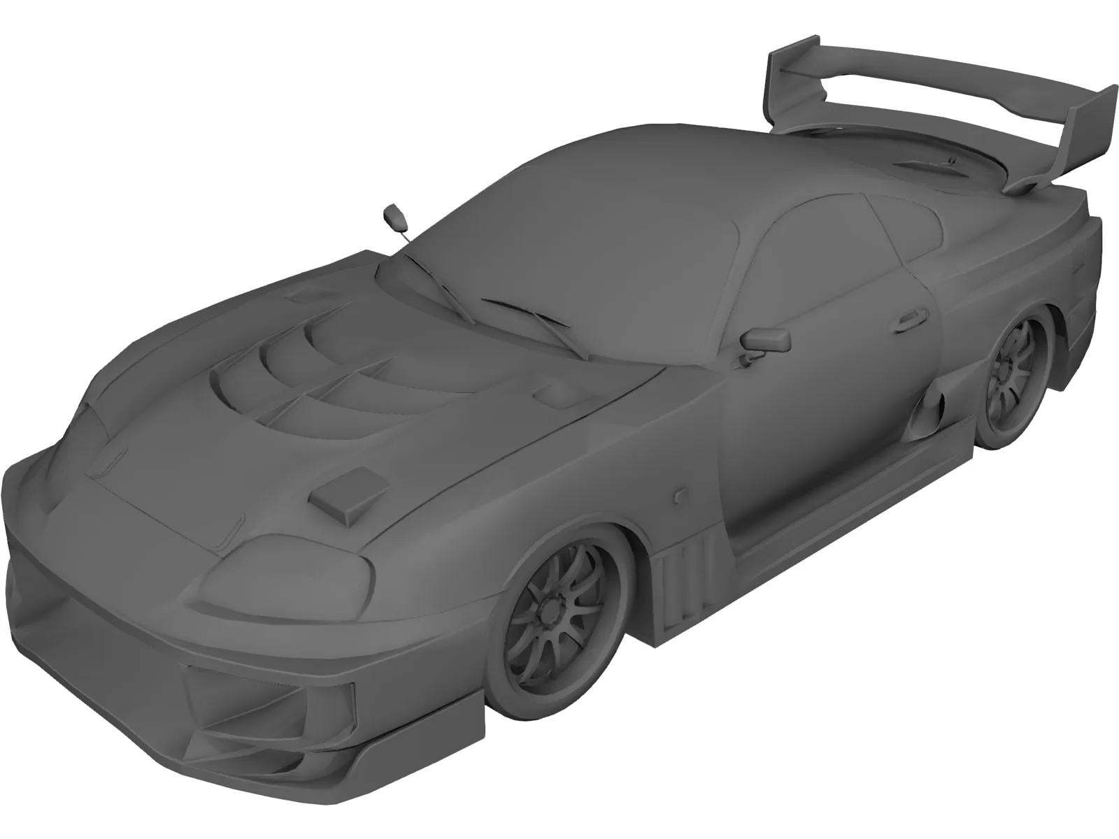 Toyota Supra MK4 3D Model