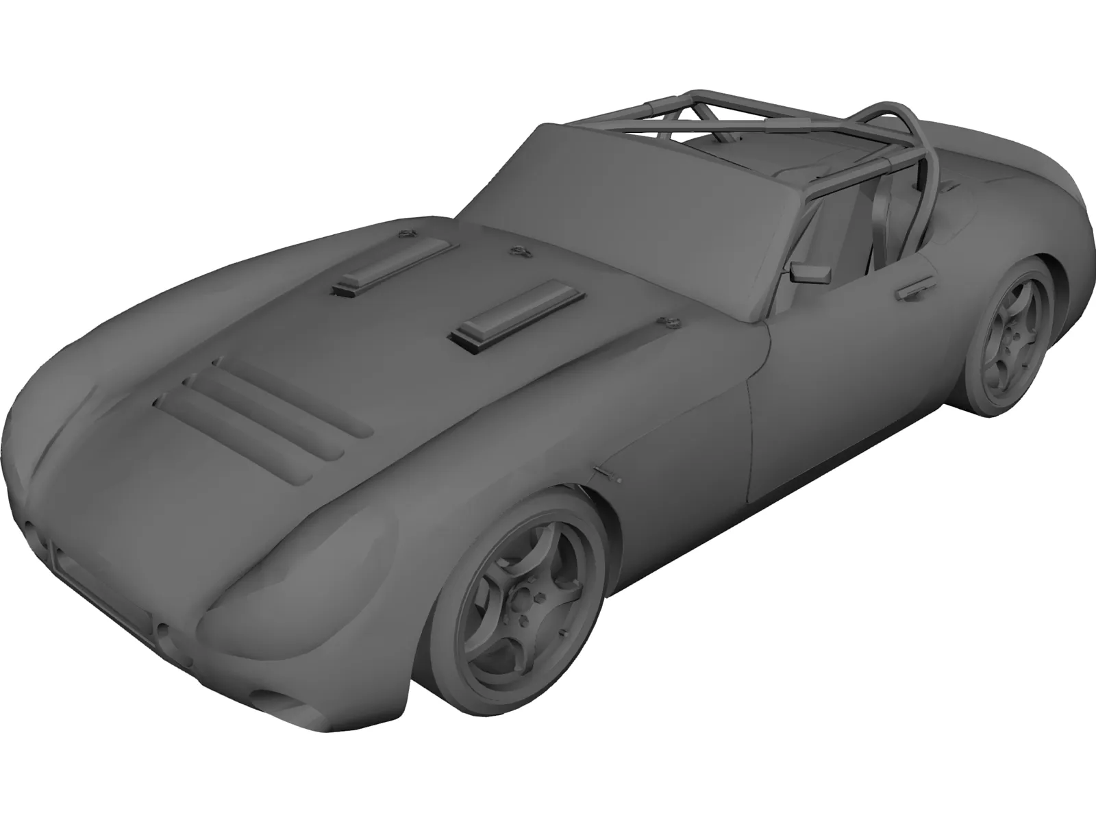 TVR Tuscan Challenge 3D Model