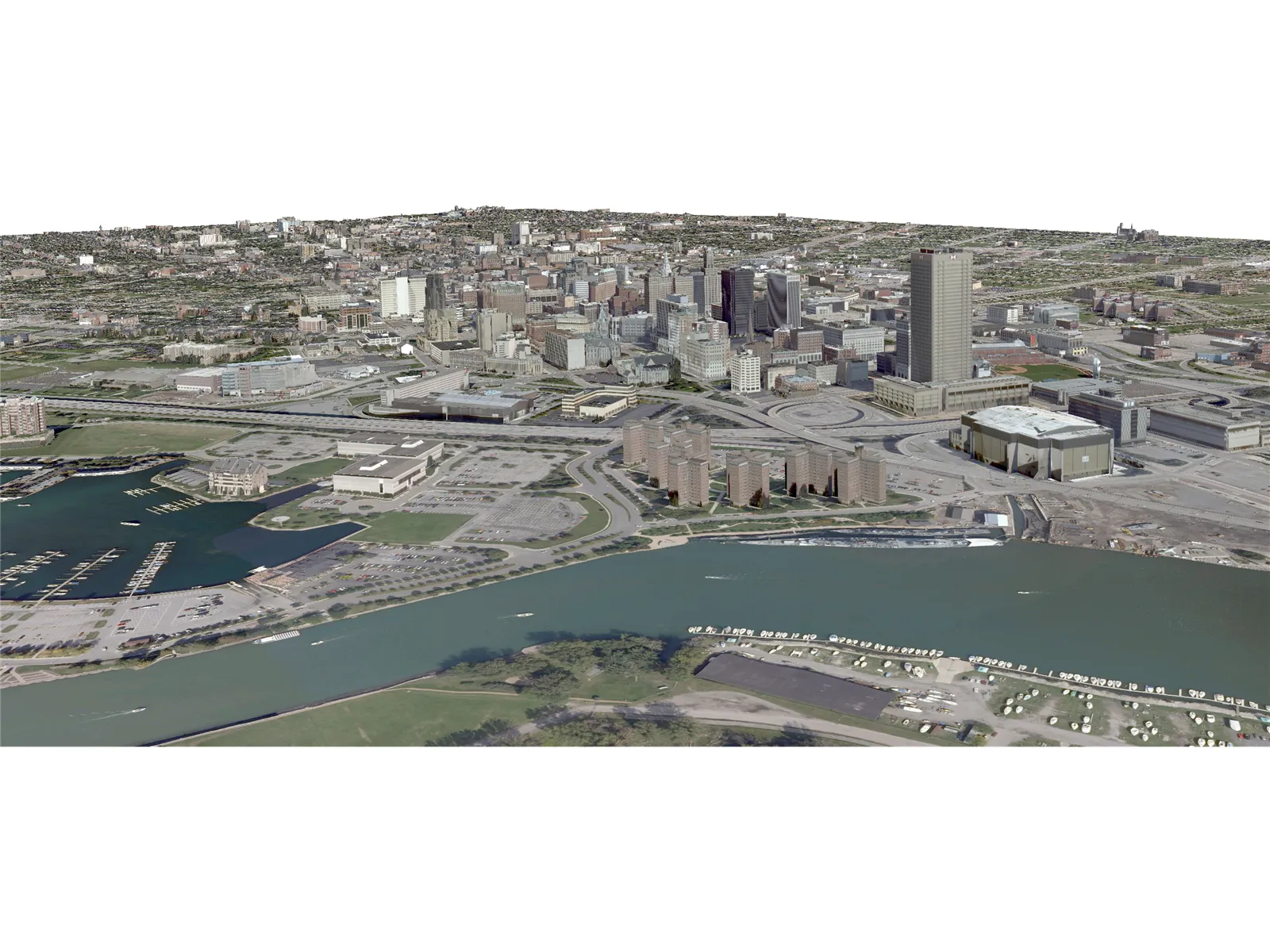 Buffalo City 3D Model