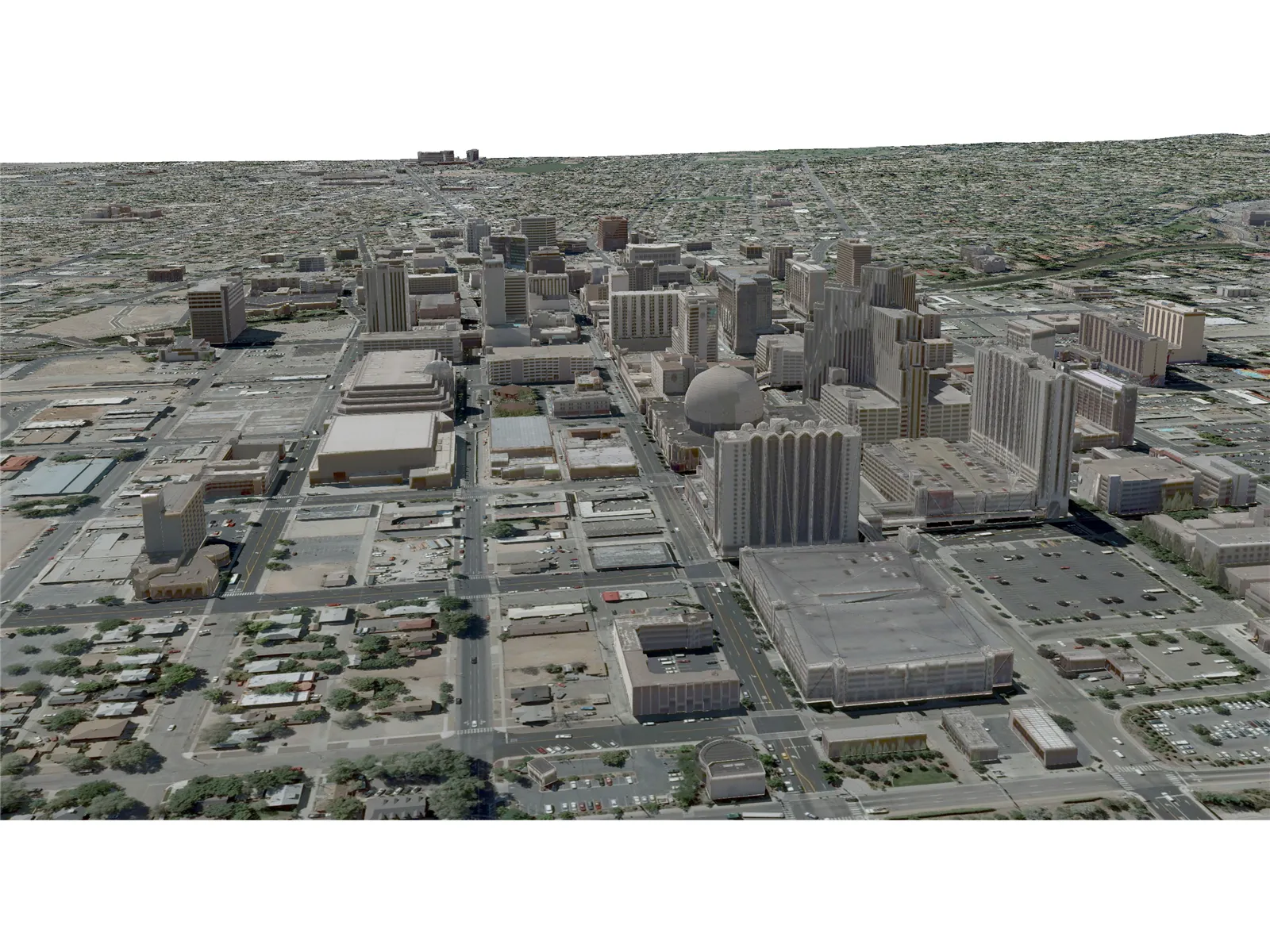 Reno City 3D Model