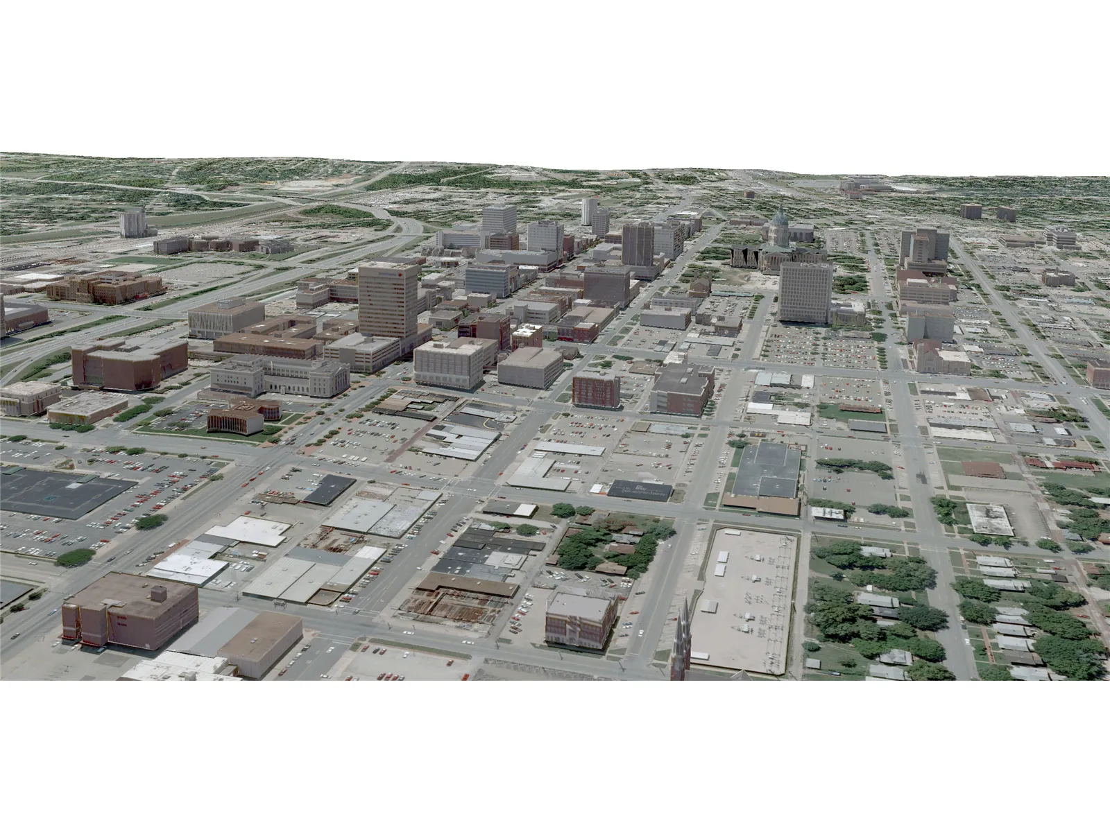 Topeka City 3D Model