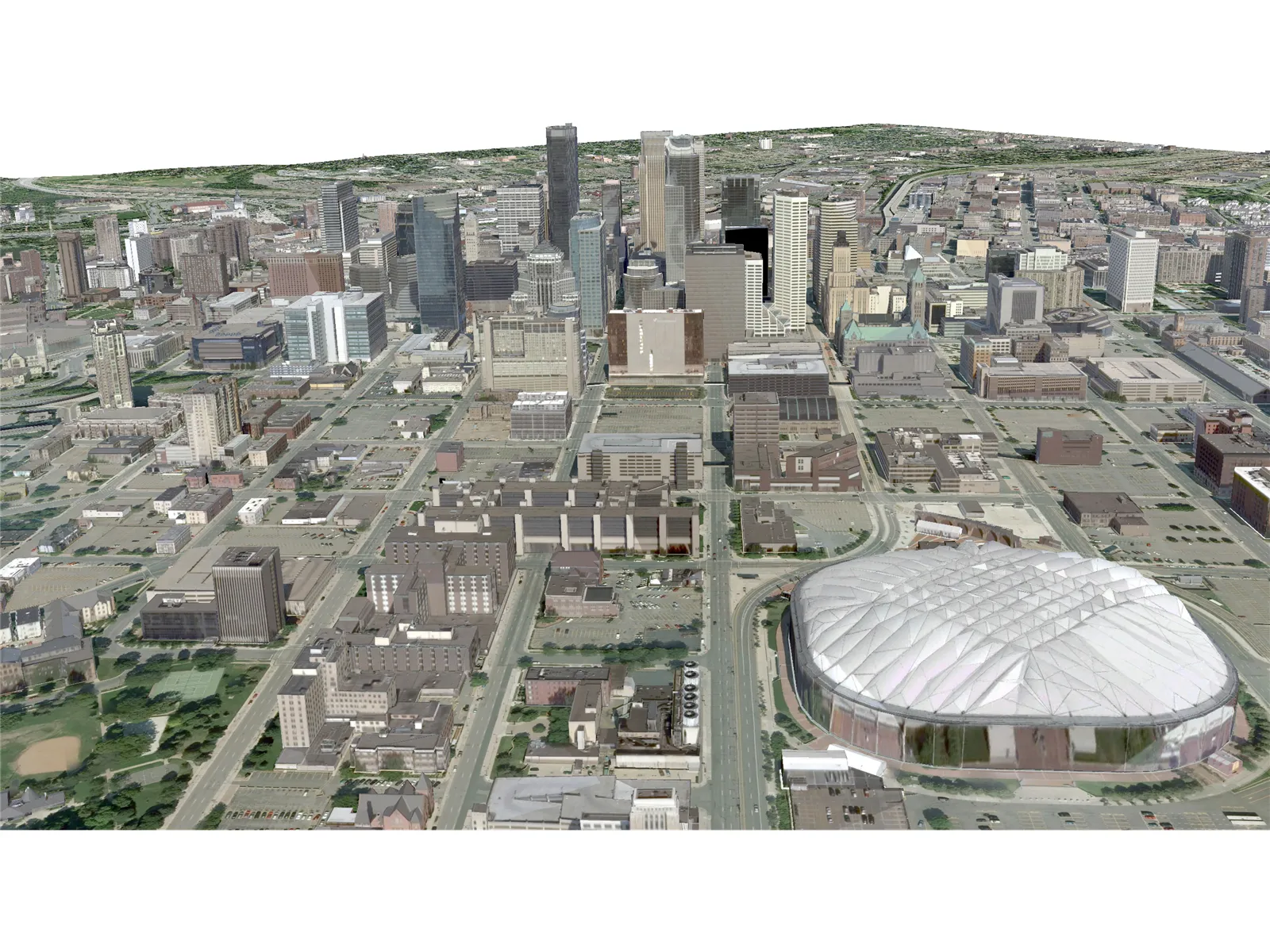 Minneapolis City 3D Model