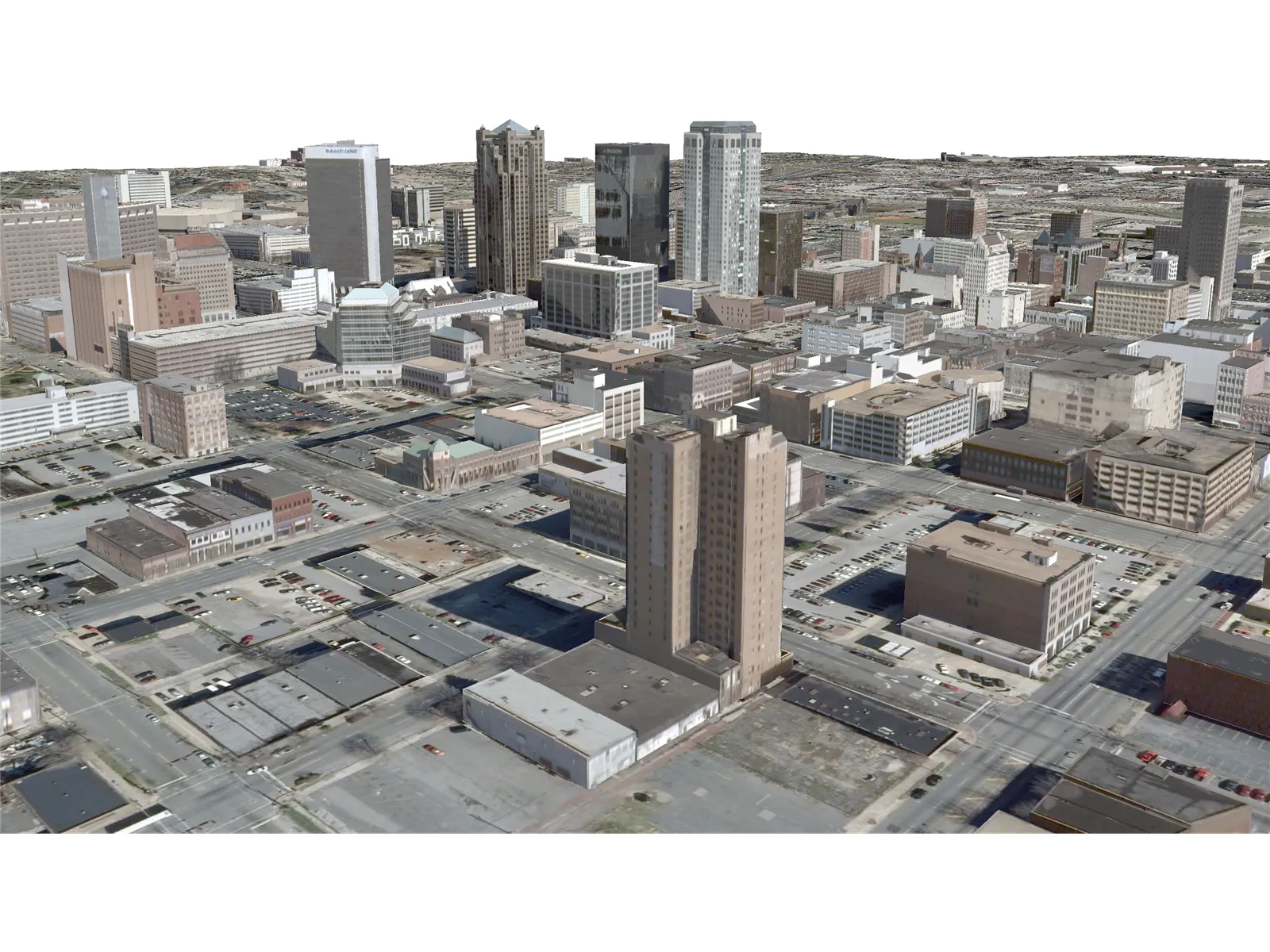 Birmingham City 3D Model