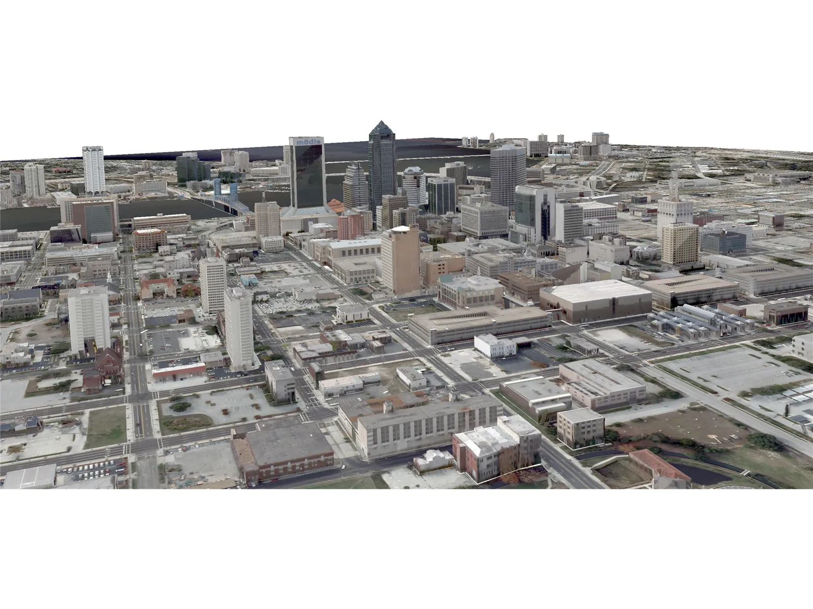 Jacksonville City 3D Model