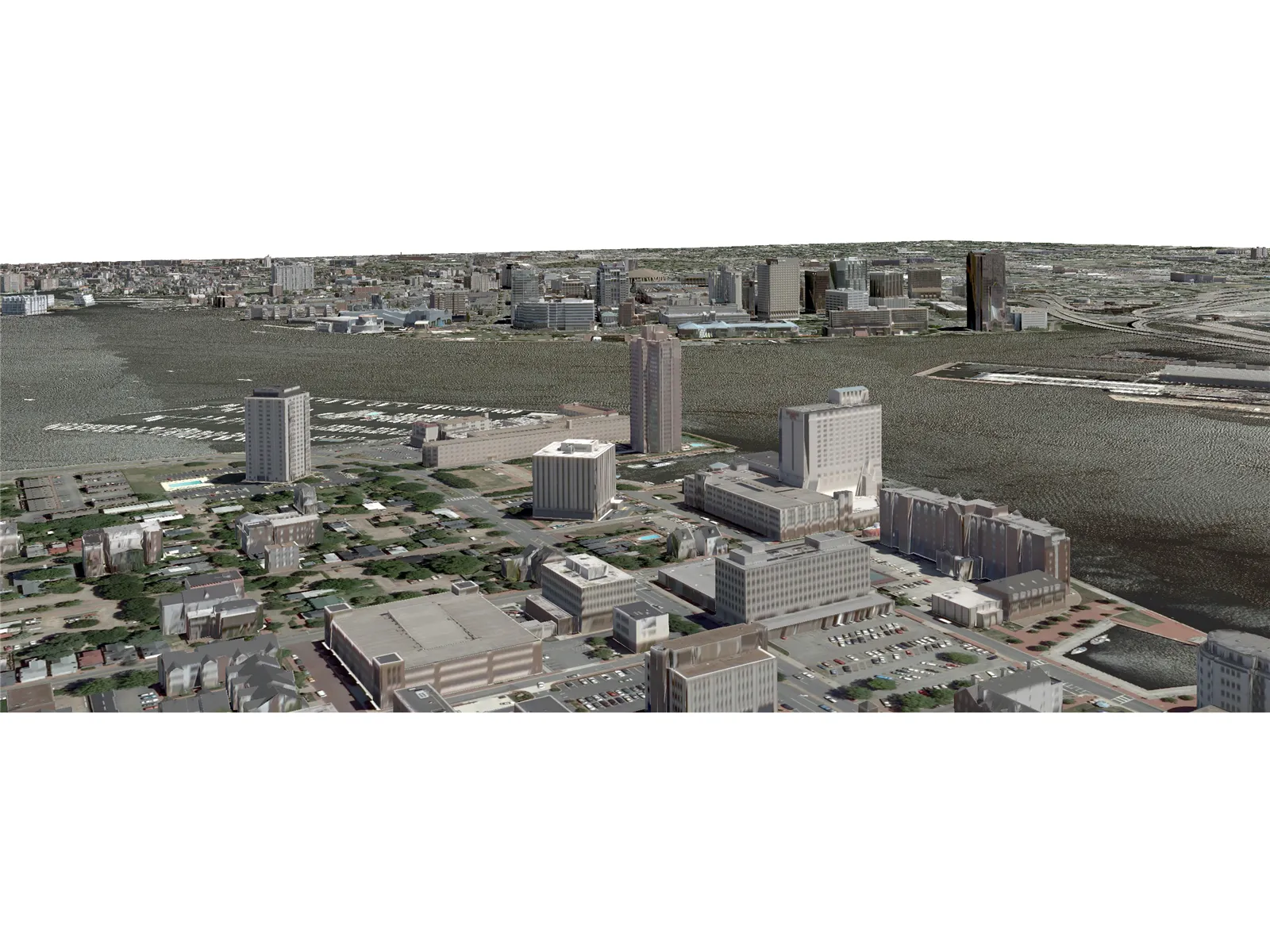 Norfolk City 3D Model