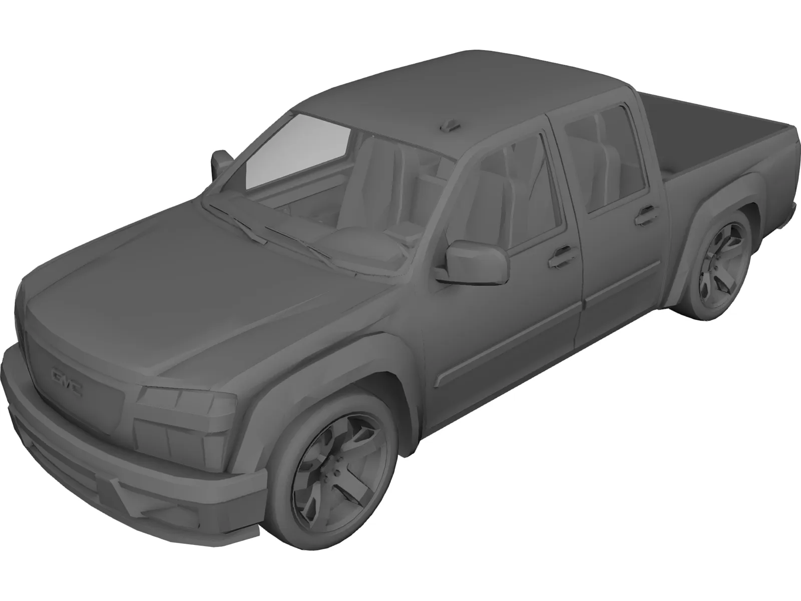 GMC Canyon (2007) 3D Model