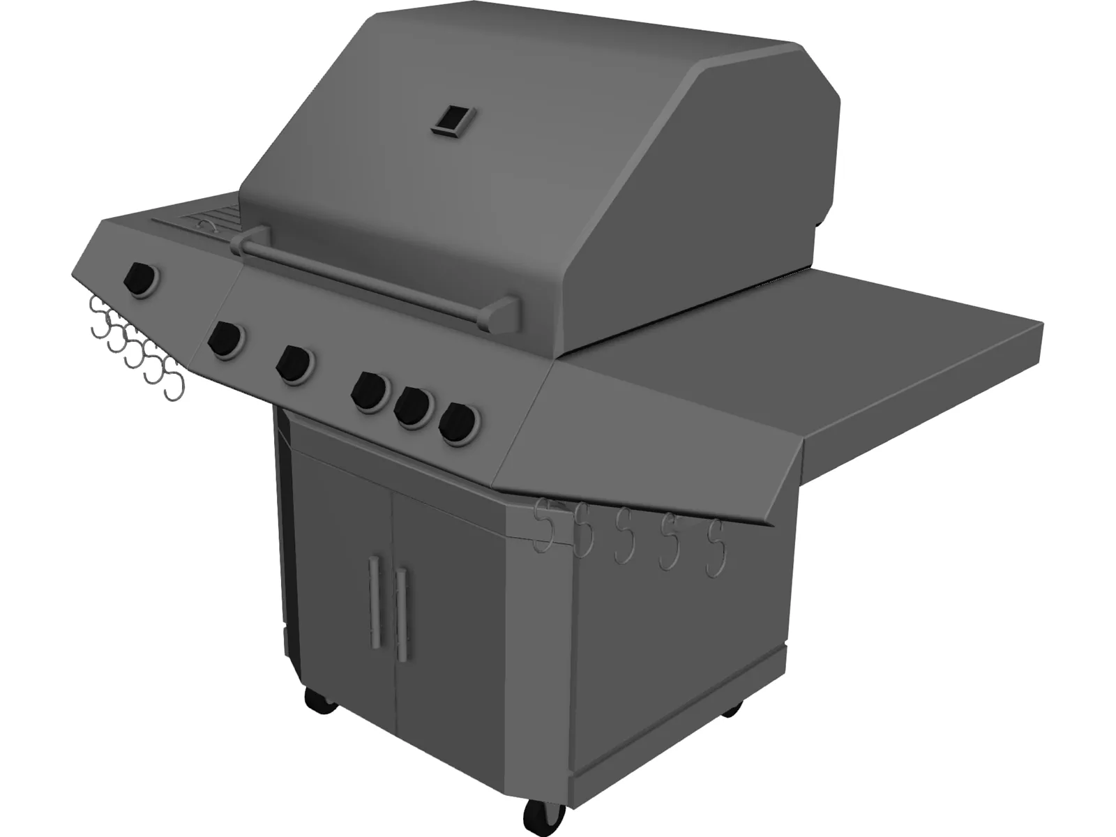 BBQ Grill 3D Model