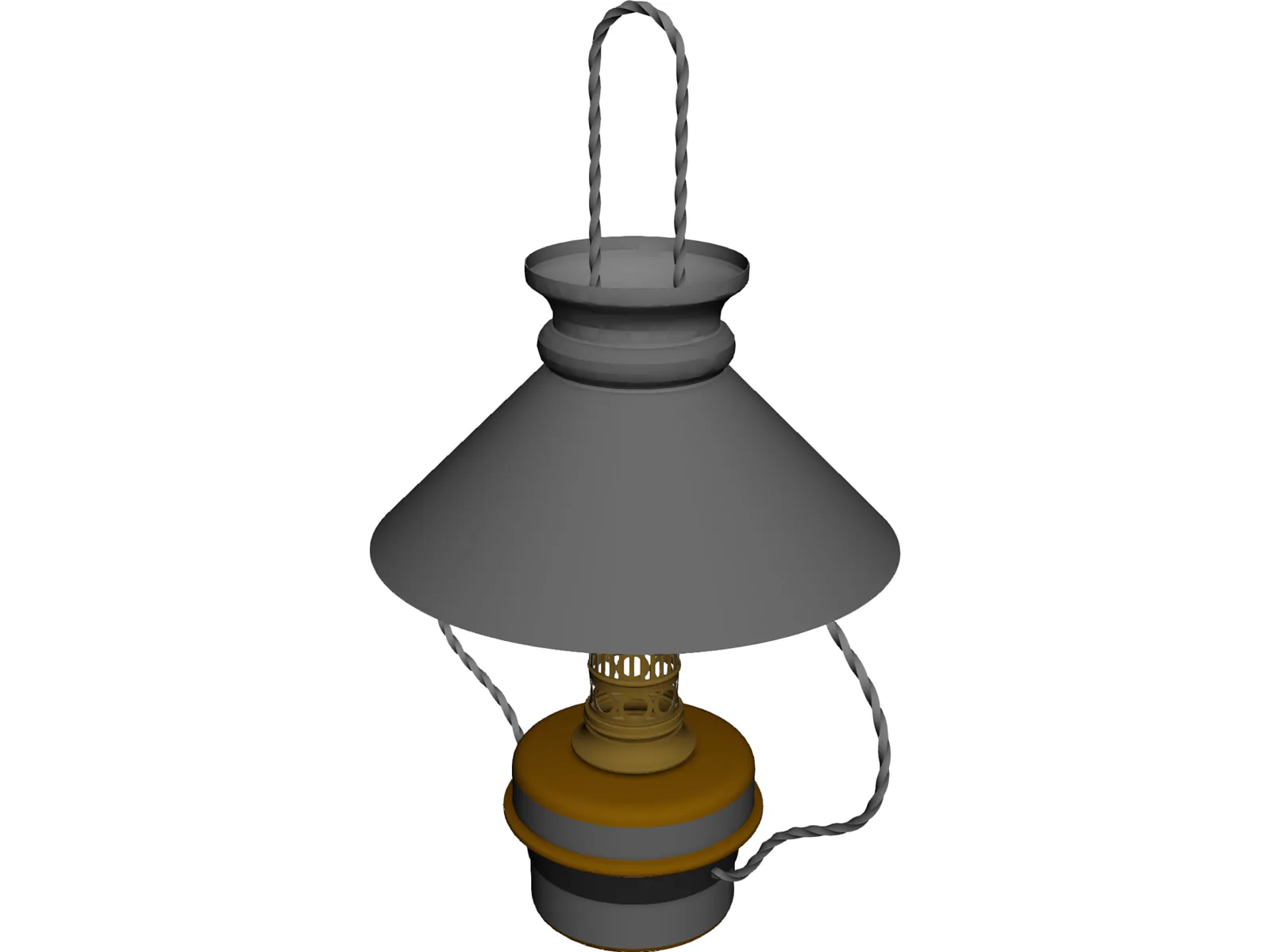 Kitchen Hanging Lamp 3D Model