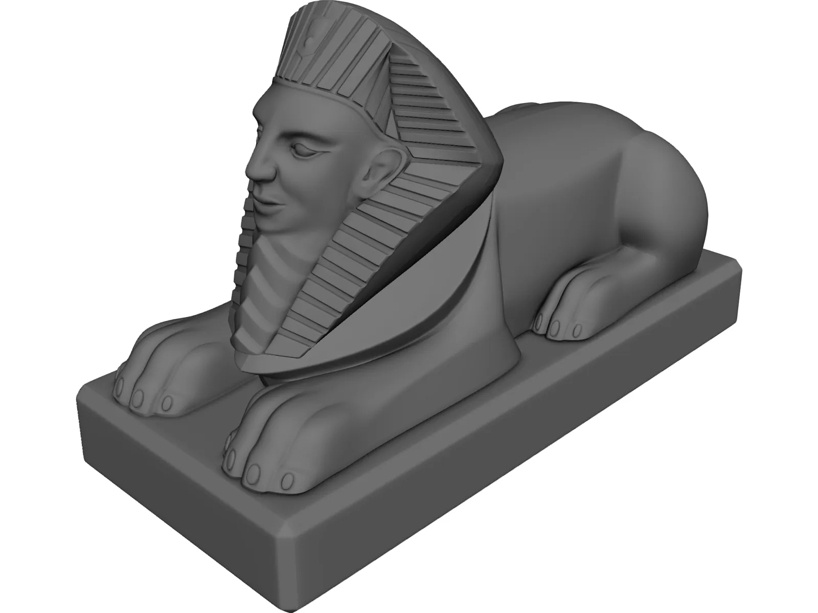 Sphinx 3D Model