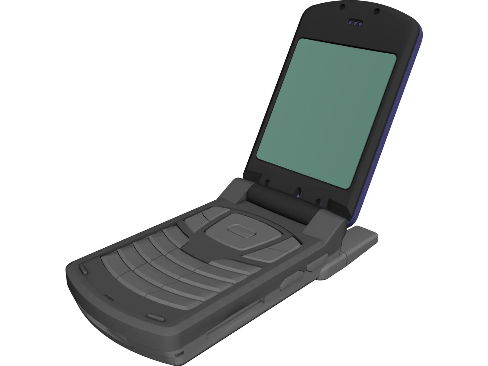 Samsung Cell Phone 3D Model