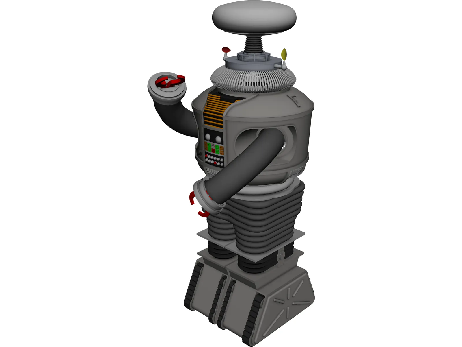 Lost in Space Robot 3D Model