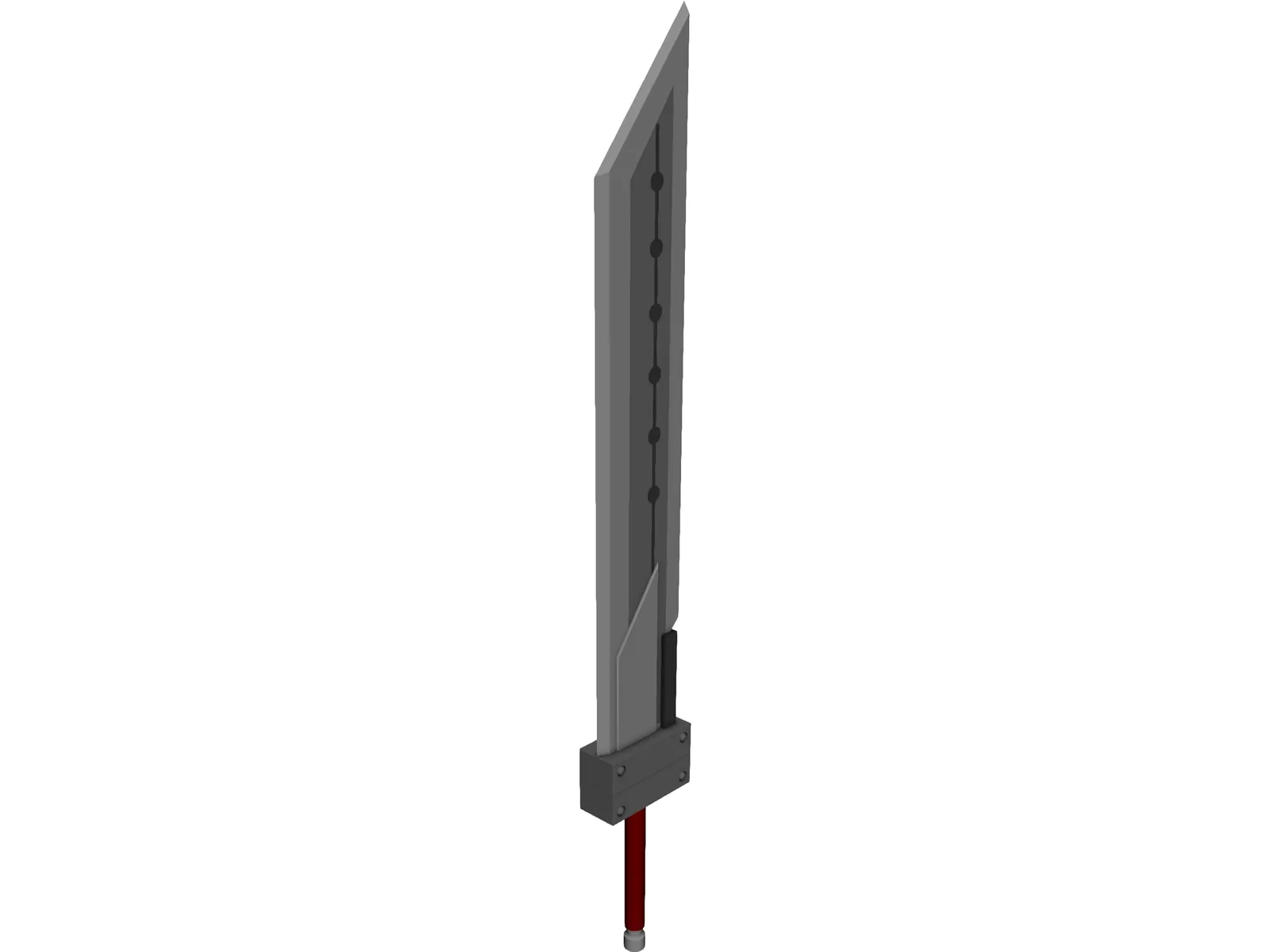 Buster Blade 3D Model