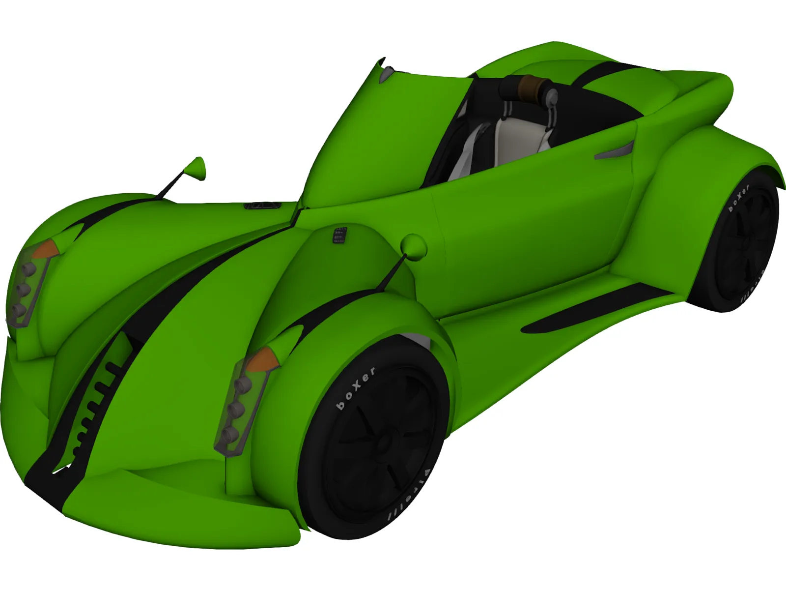 Concept Car 3D Model