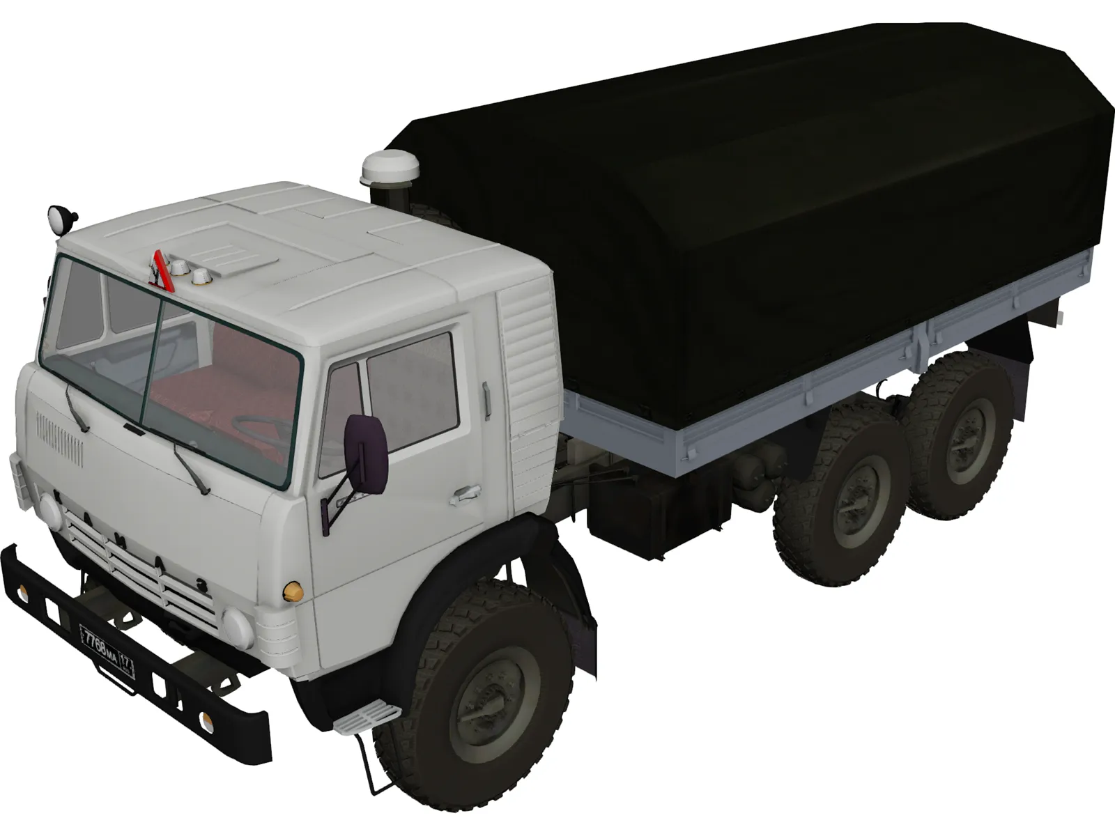 Kamaz 4310 3D Model