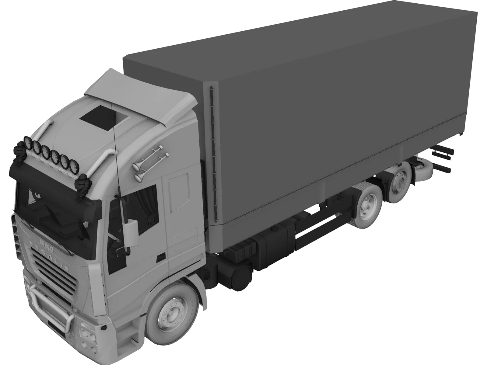 Iveco Stralis 3D Model