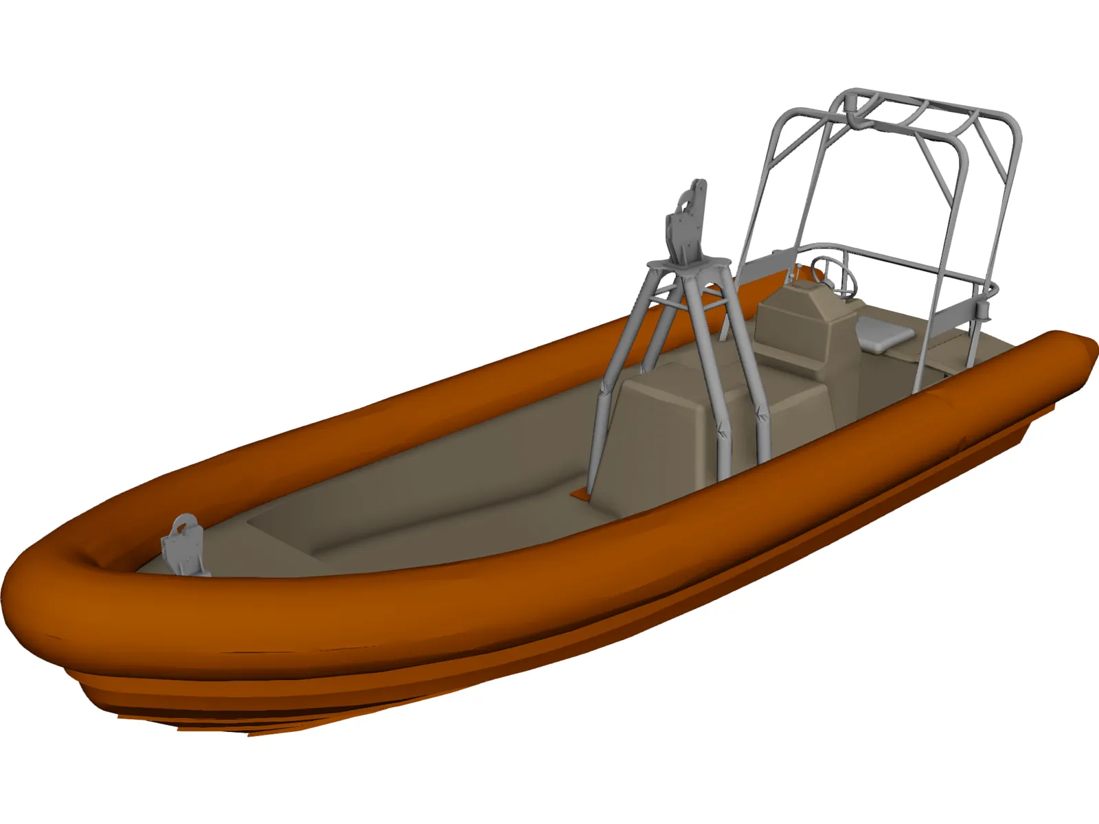 Search and Rescue Craft 3D Model