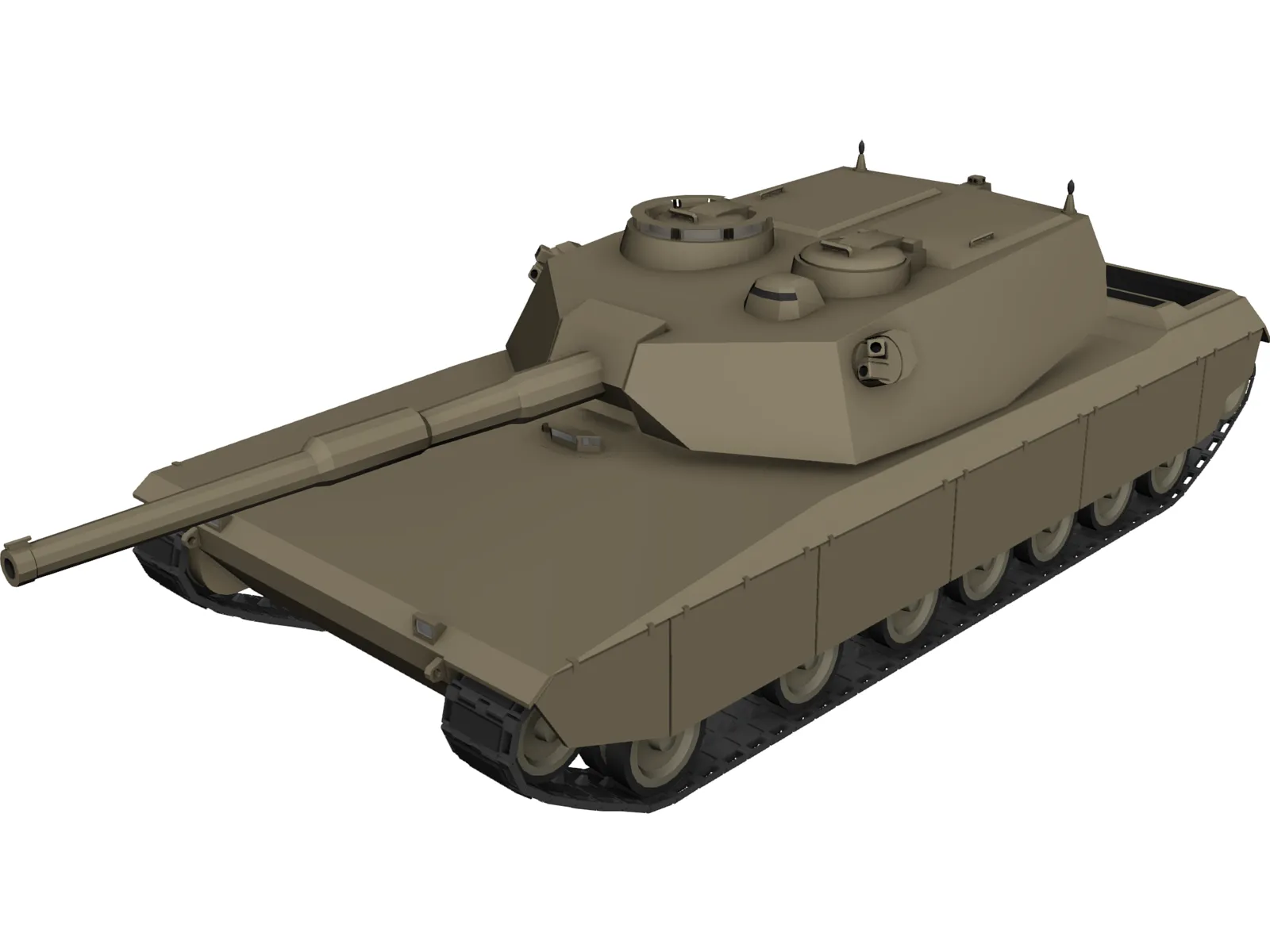 Gryphon Tank 3D Model