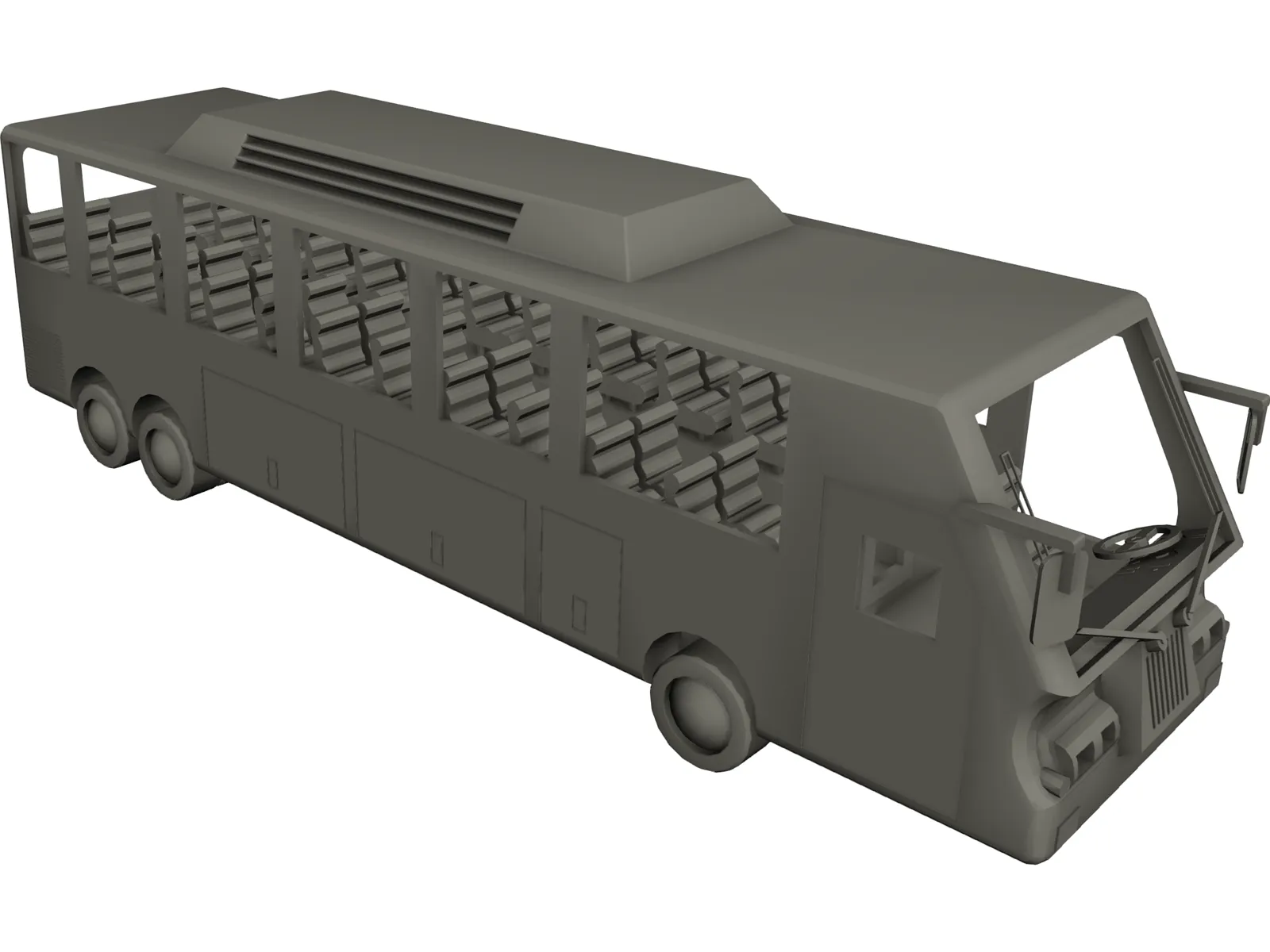 Bus 3D Model