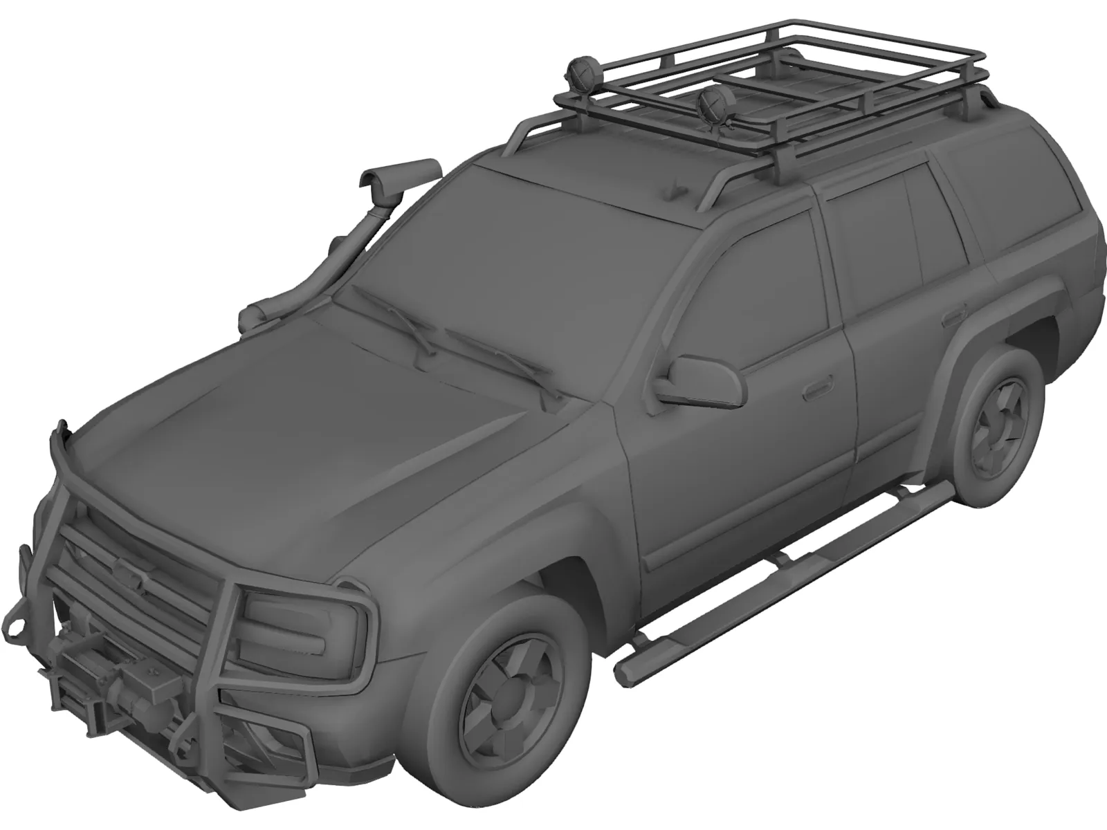 Chevrolet Blazer [Tuned] 3D Model