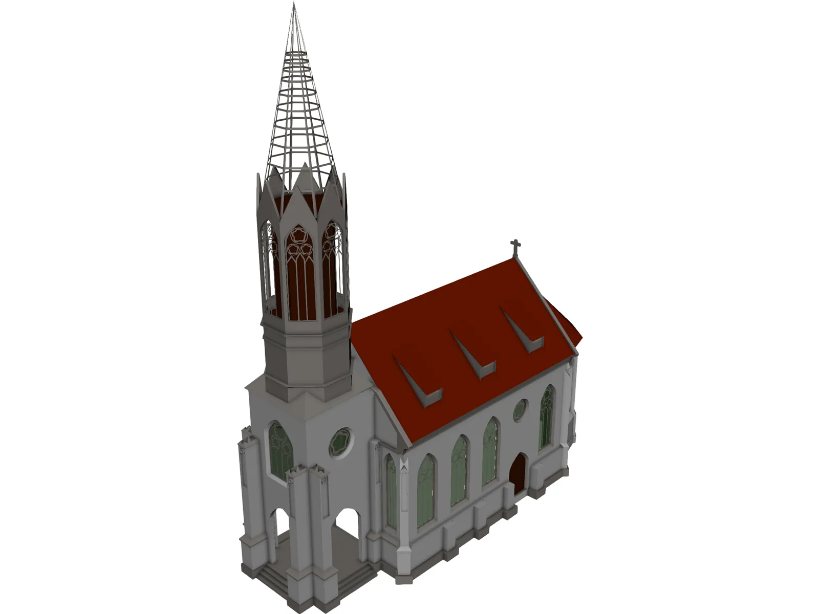 Church 3D Model