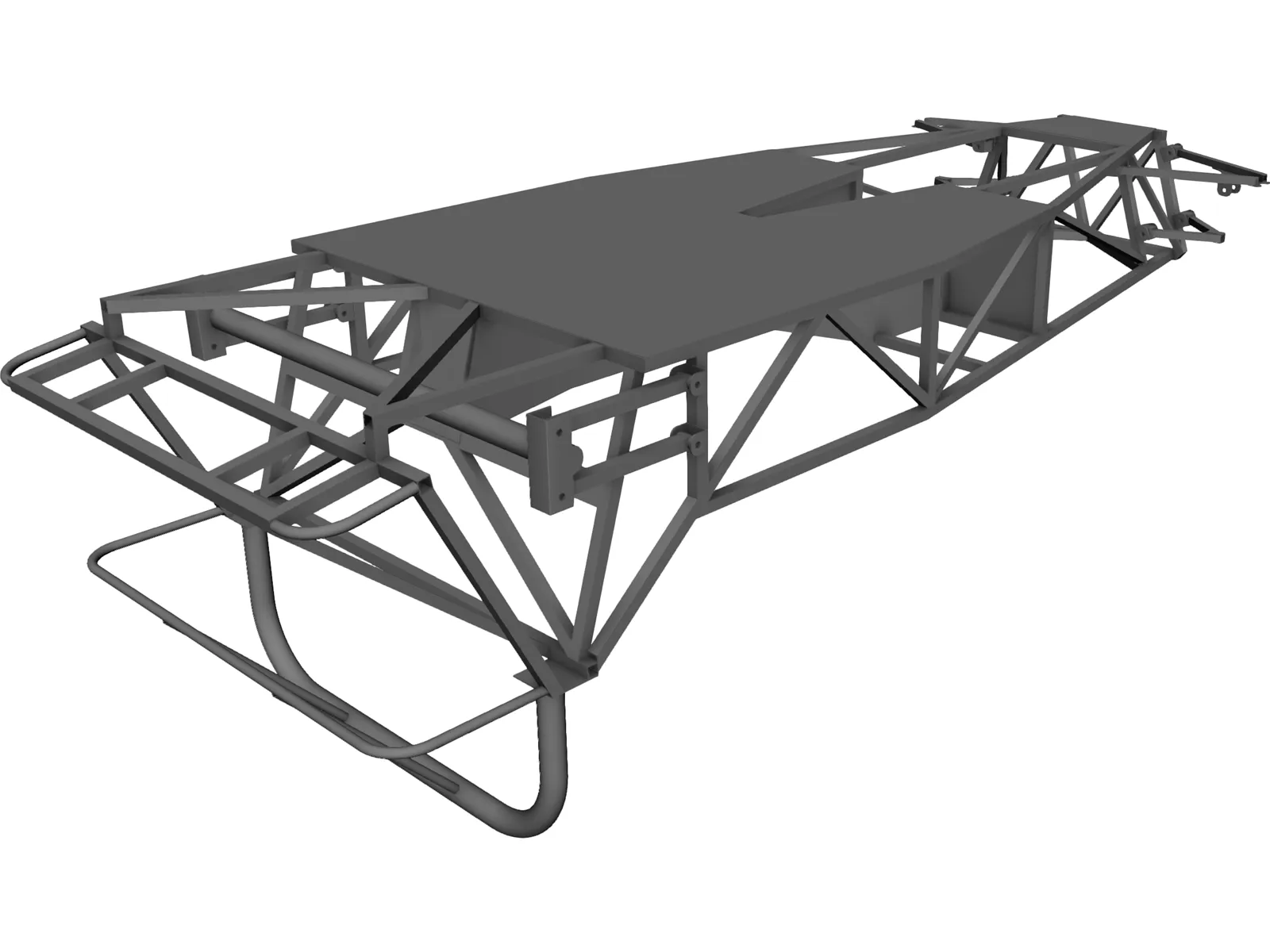 Frame Lotus Seven 3D Model