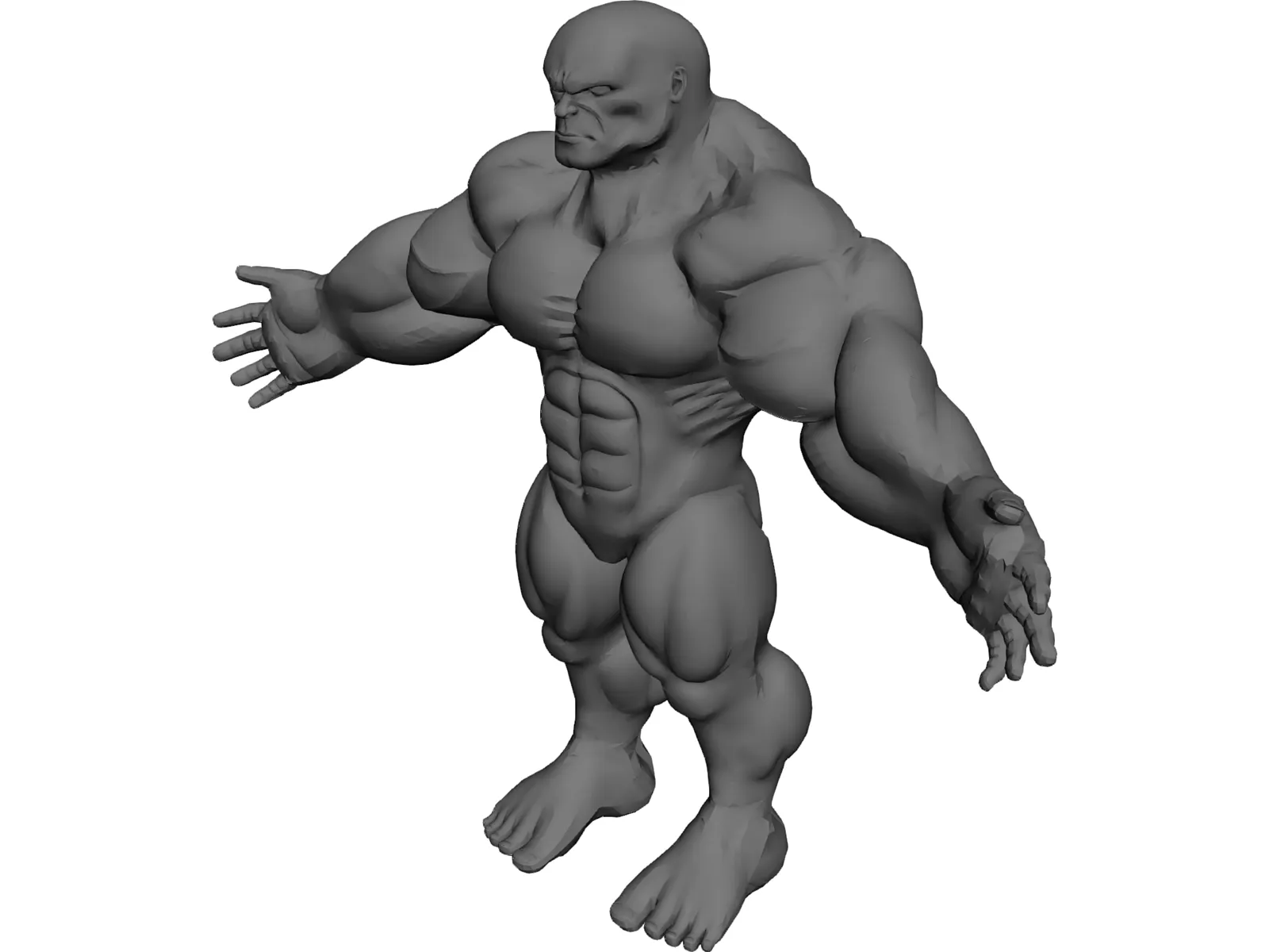 Hulk 3D Model