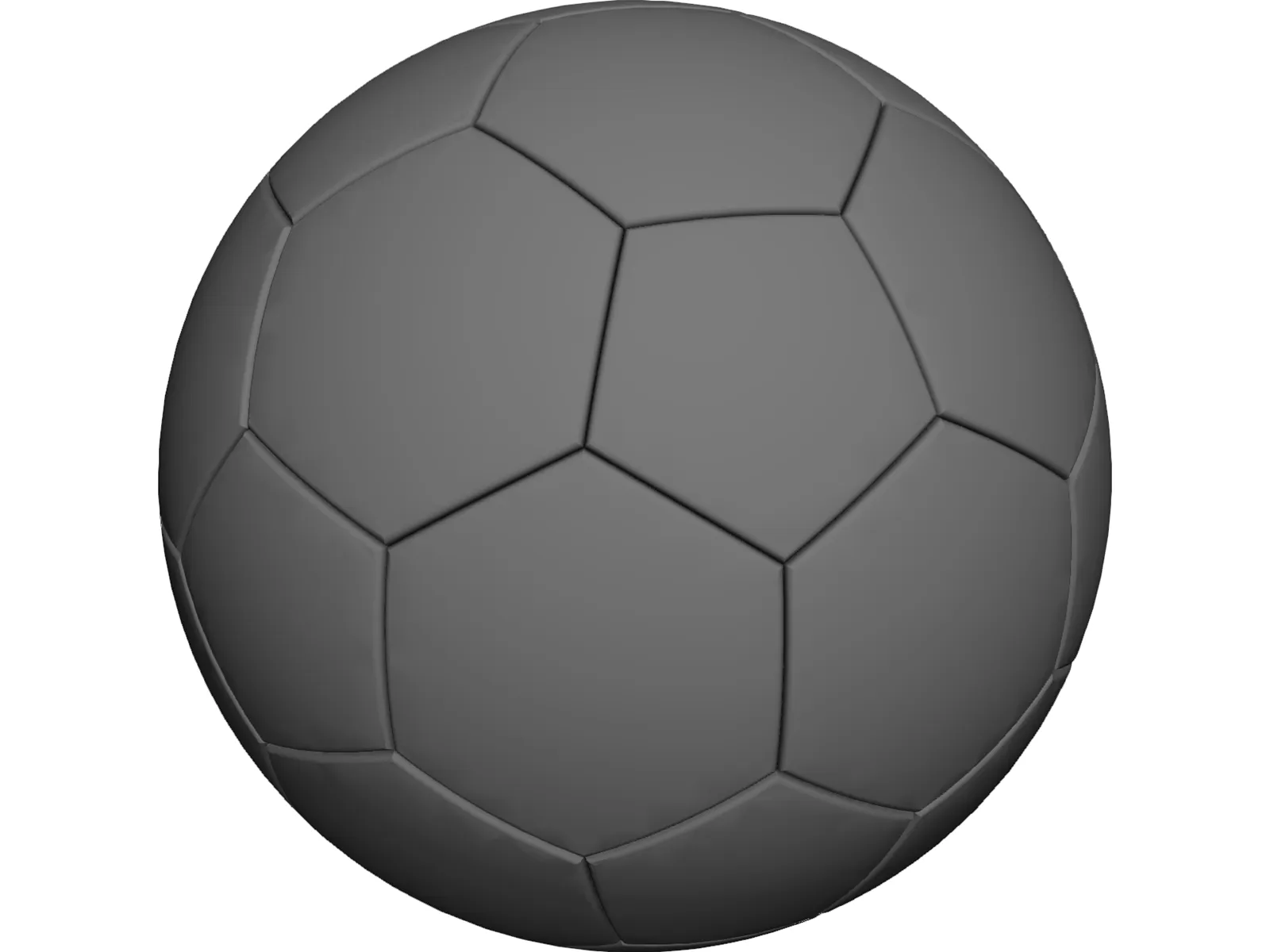 Soccer Ball 3D Model