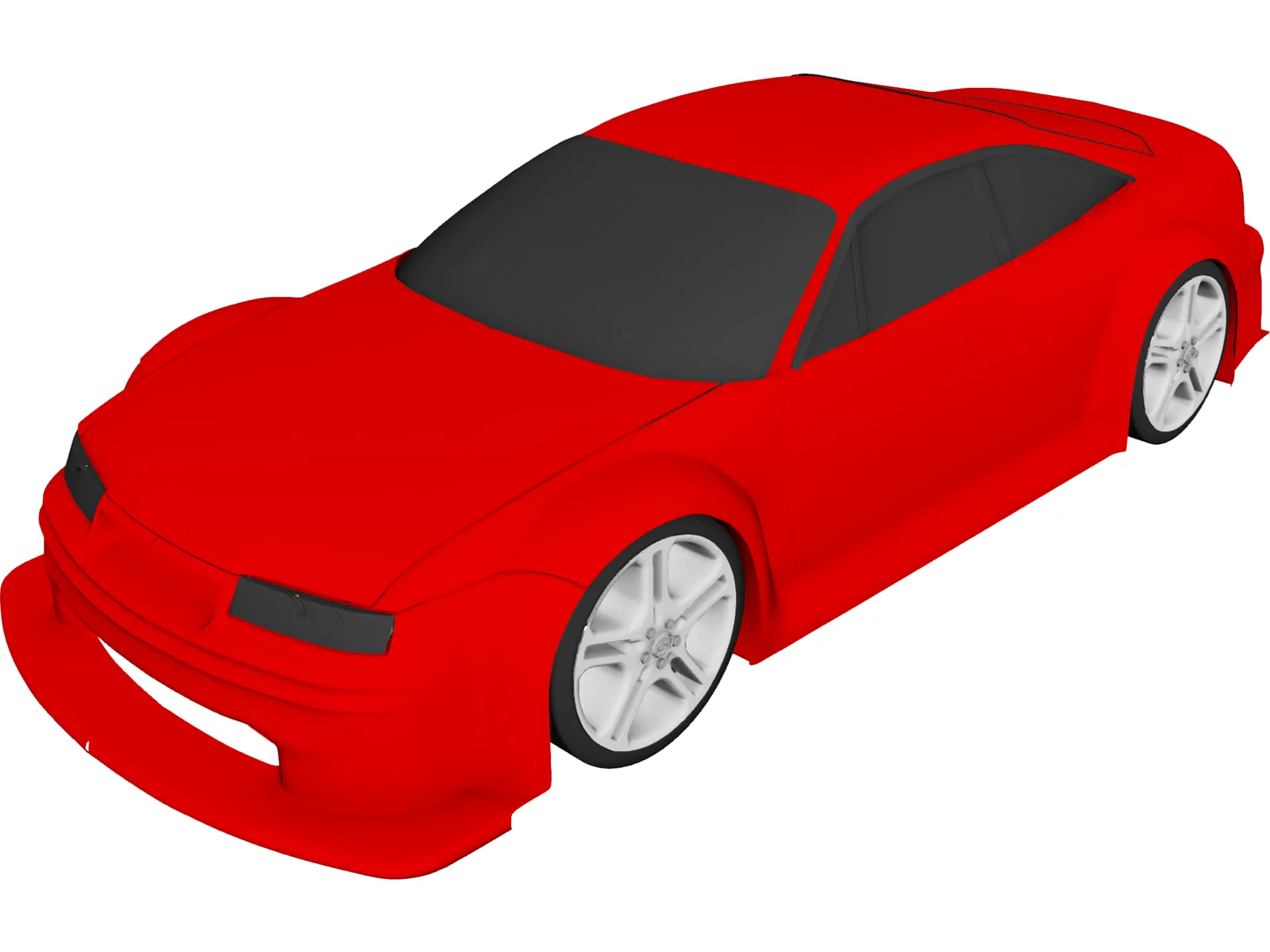 Opel Calibra DTM 3D Model