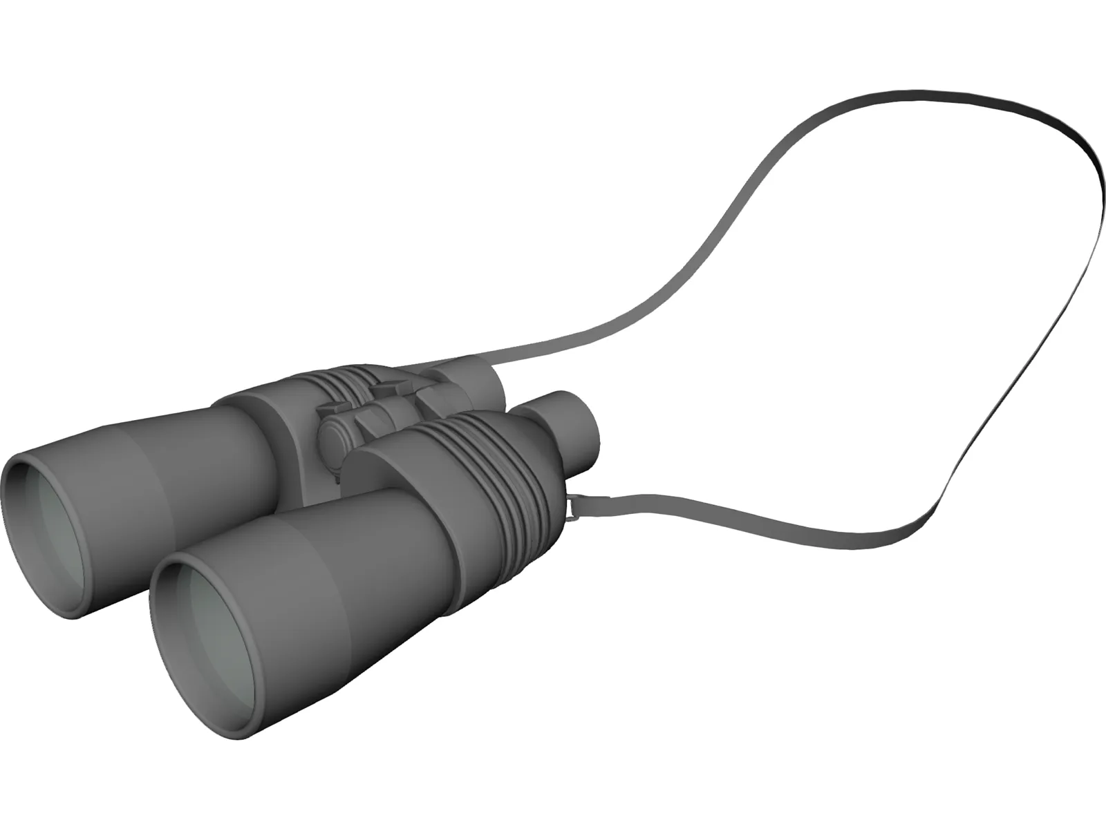 Binoculars 3D Model