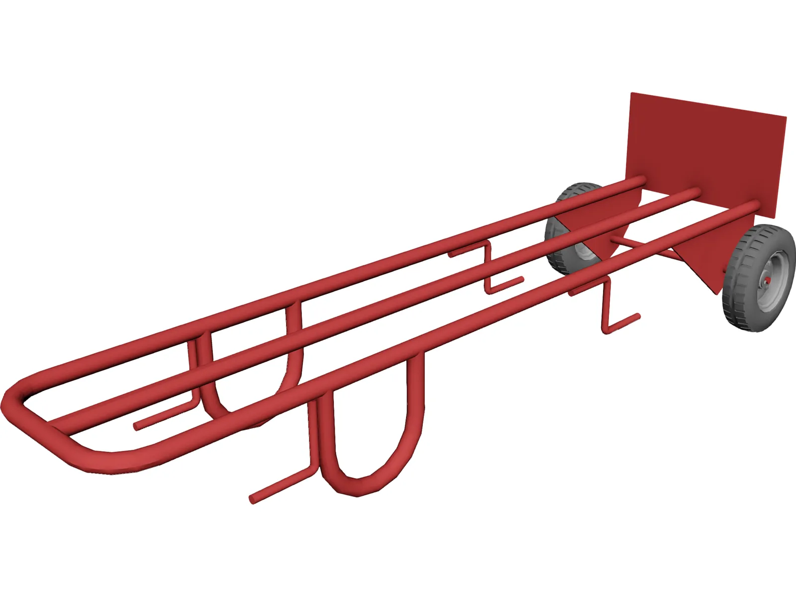 Hand Truck 3D Model