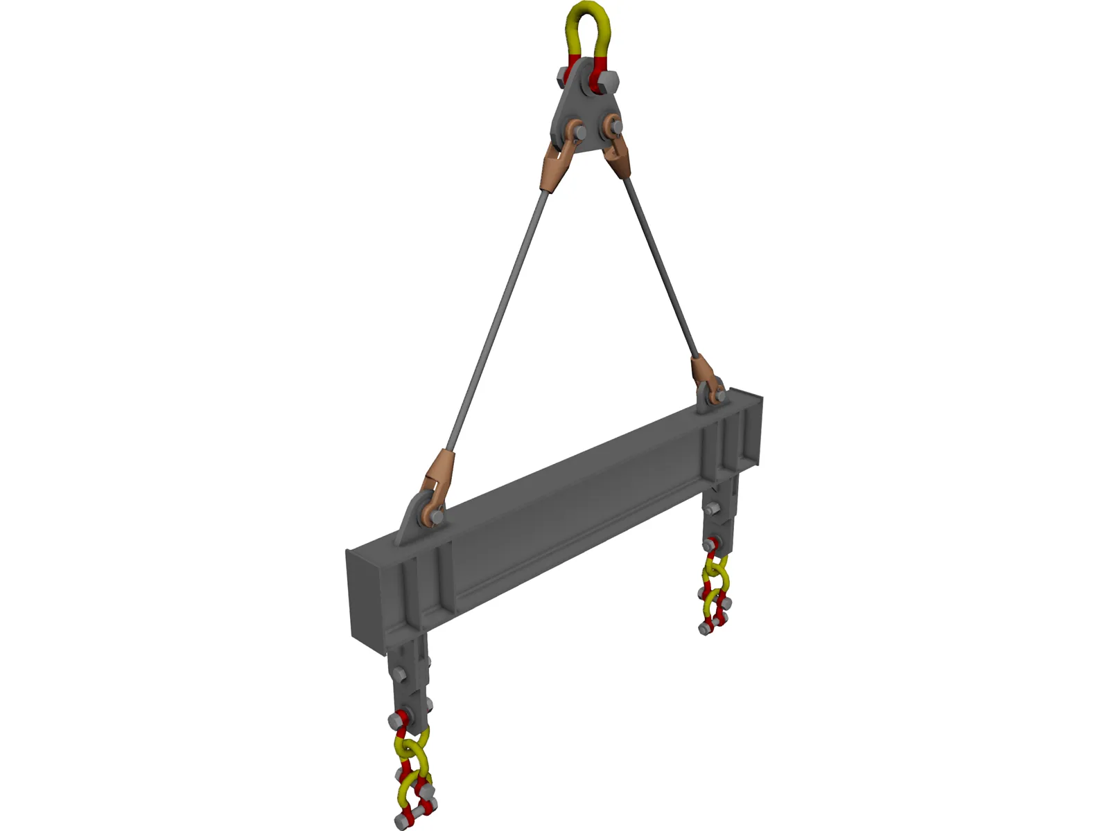 Spreader Beam 3D Model