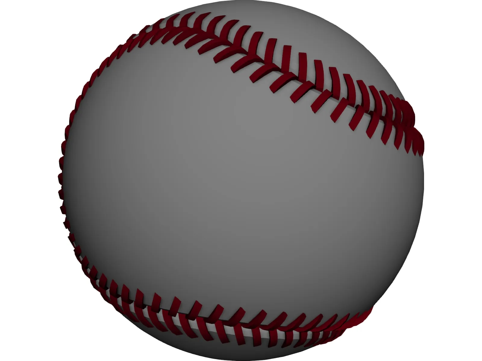 Baseball 3D Model