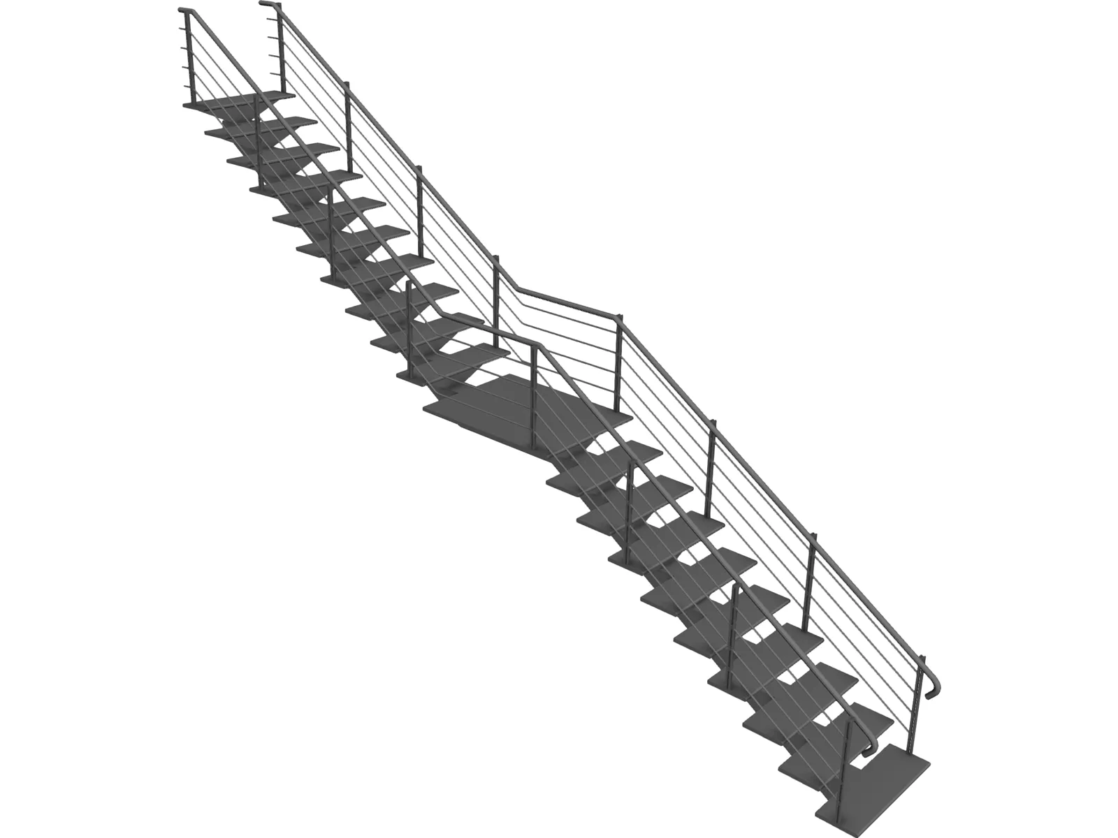 Stair 3D Model