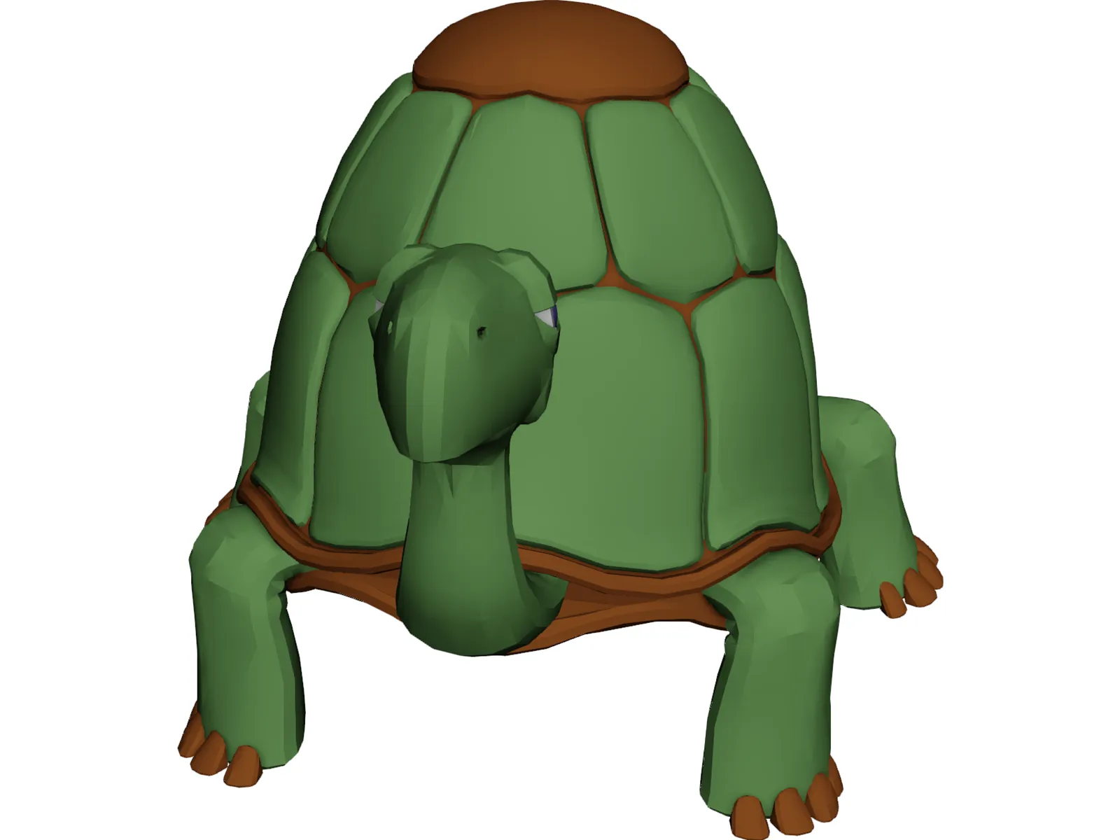 Turtle Toy 3D Model