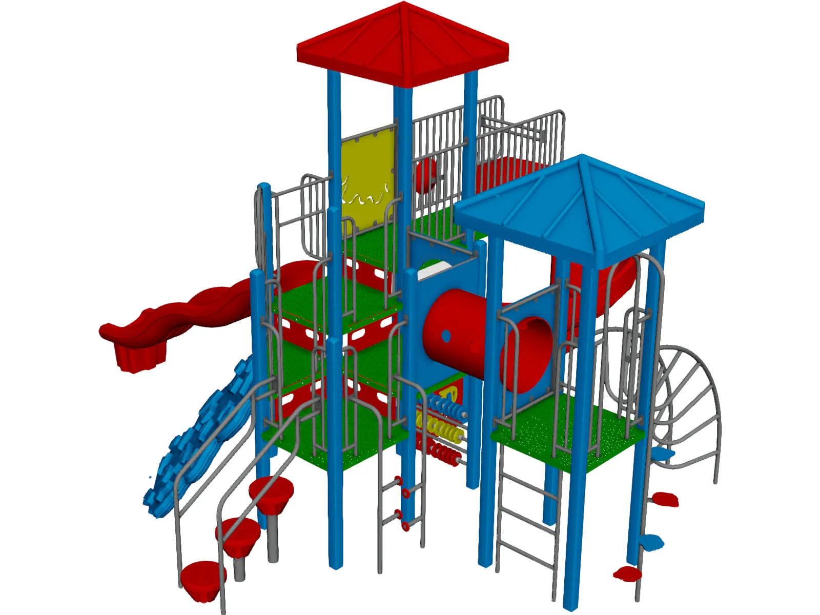 Playground Equipment 3D Model