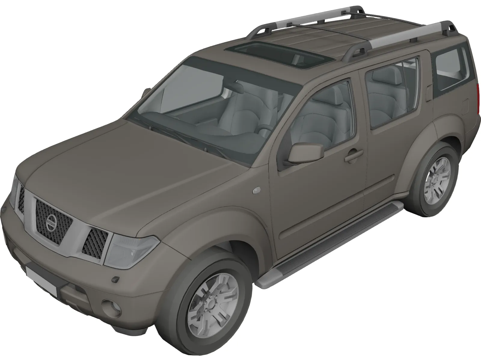 Nissan Pathfinder (2009) 3D Model