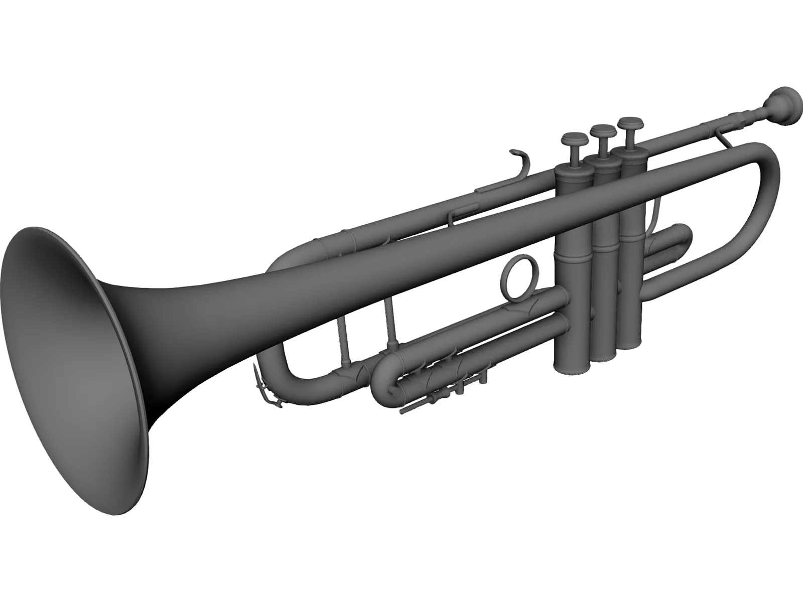 Trumpet 3D Model