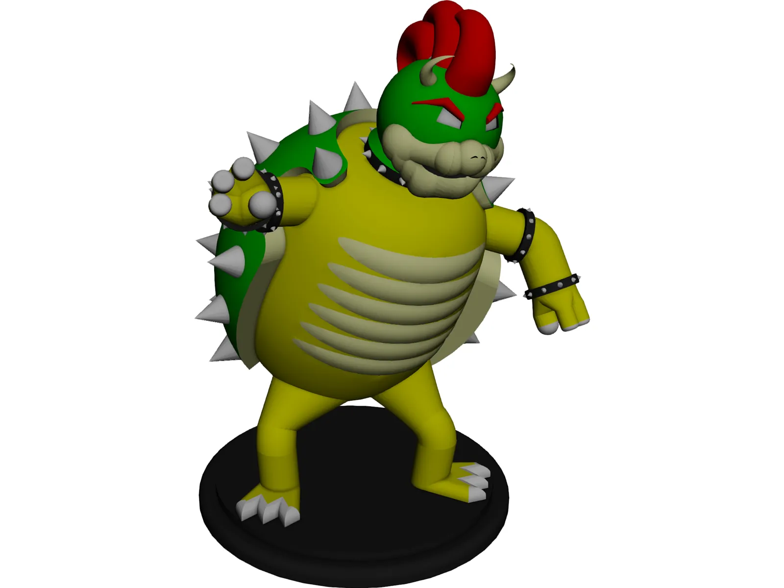 SMK001 - Super Mario Kart Bowser - Buy Royalty Free 3D model by Código  Píxel (@codigopixel) [3356845]