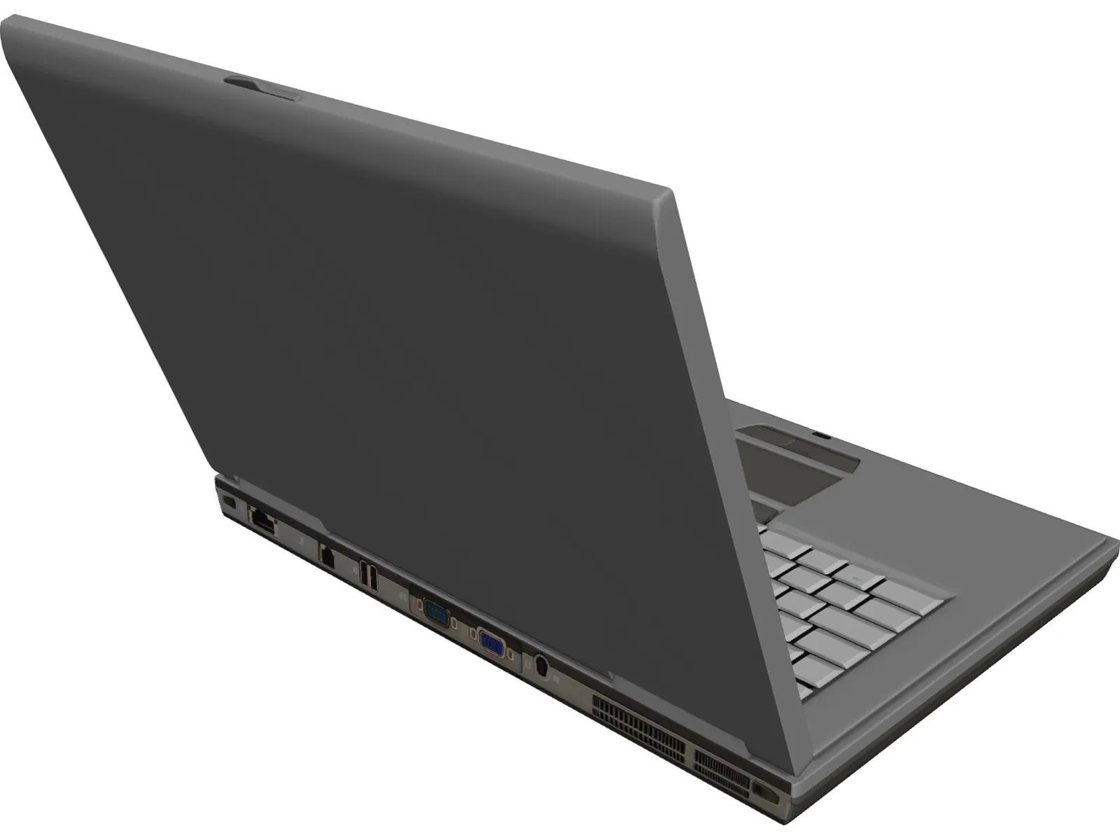 Laptop Dell Latitude 3D Model