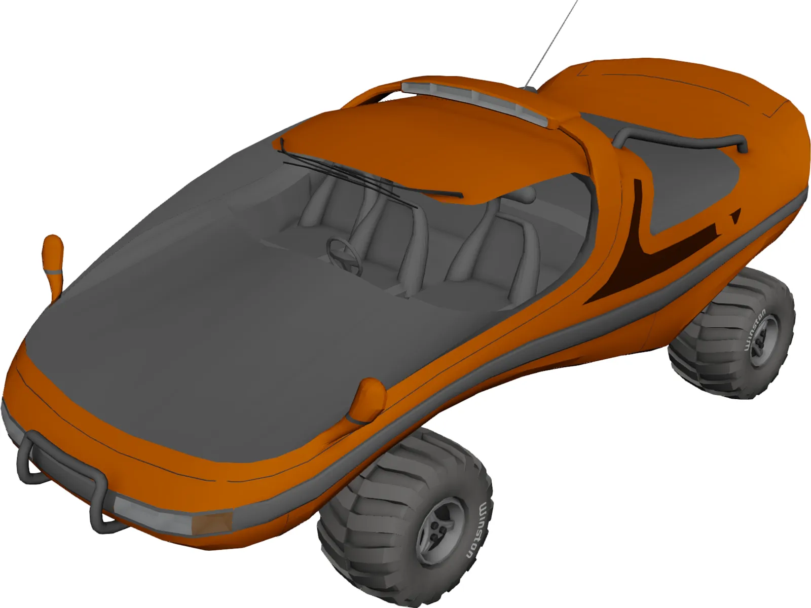 Buggy Concept 3D Model