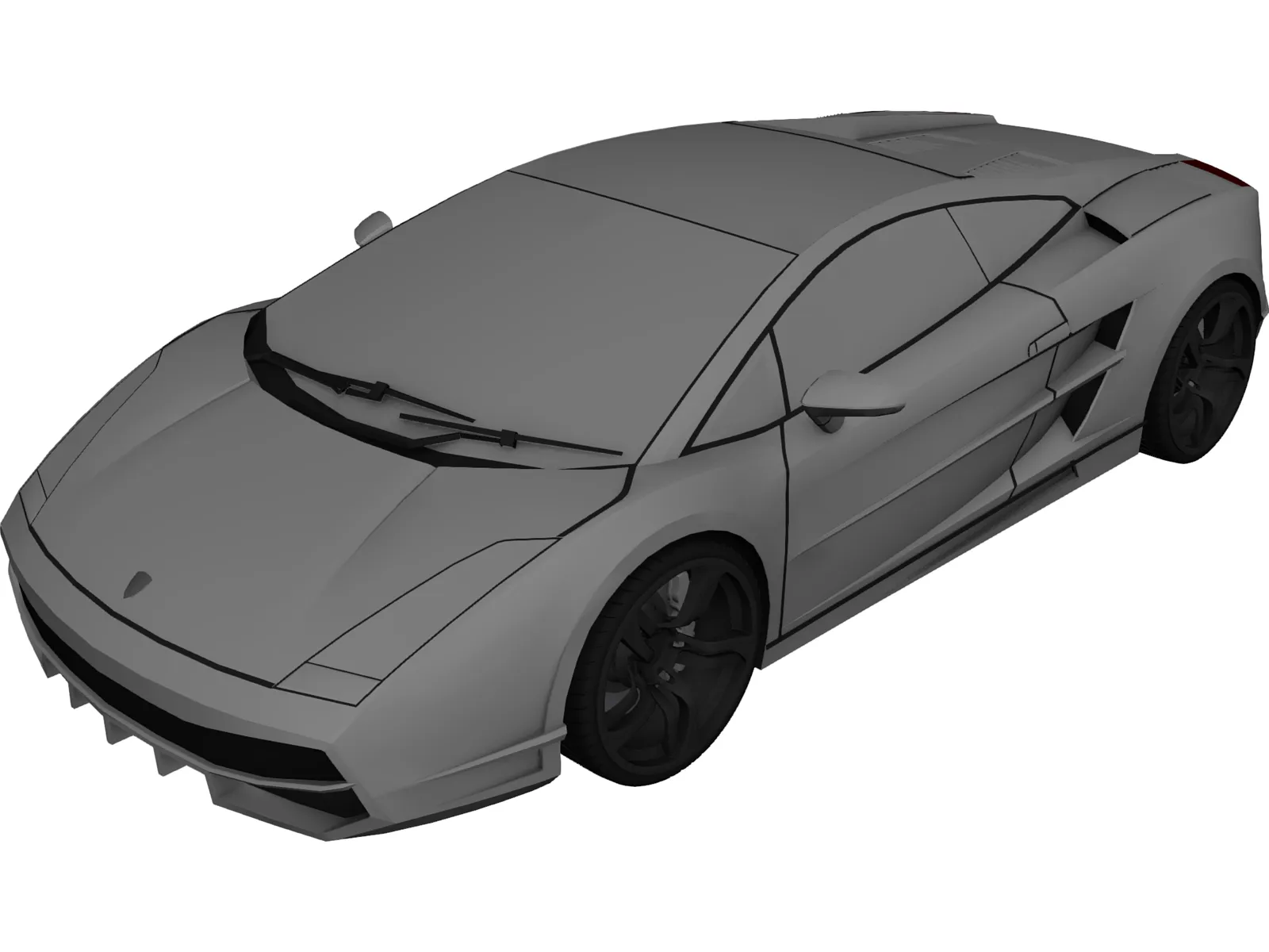 Lamborghini Gallardo 3D Model