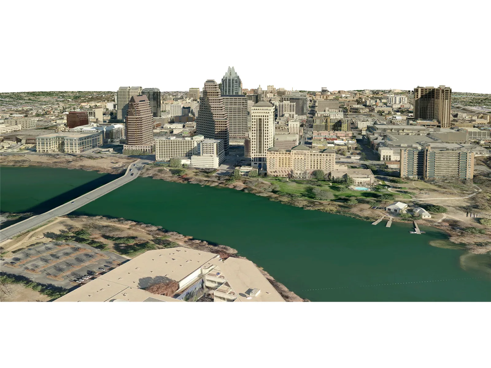 Austin City 3D Model