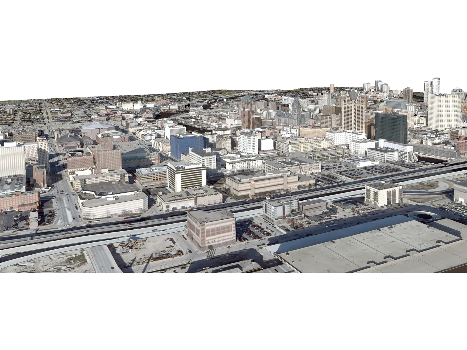 Milwaukee City 3D Model