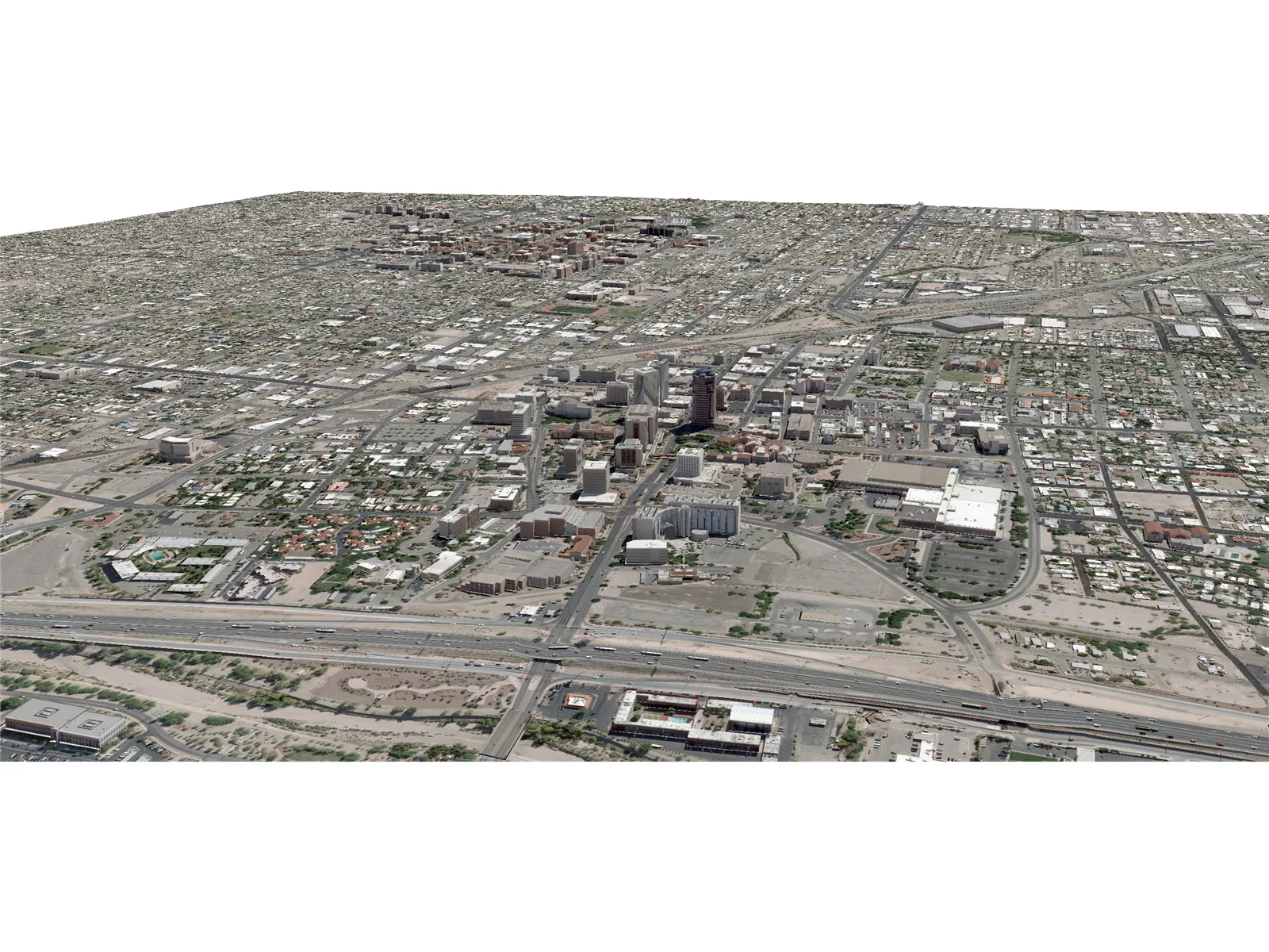 Tucson City 3D Model