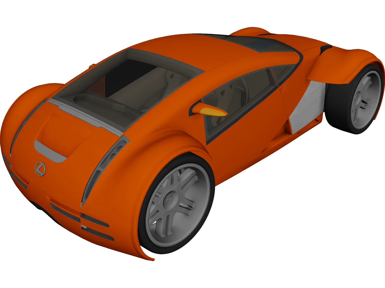 Lexus CS 2054 3D Model