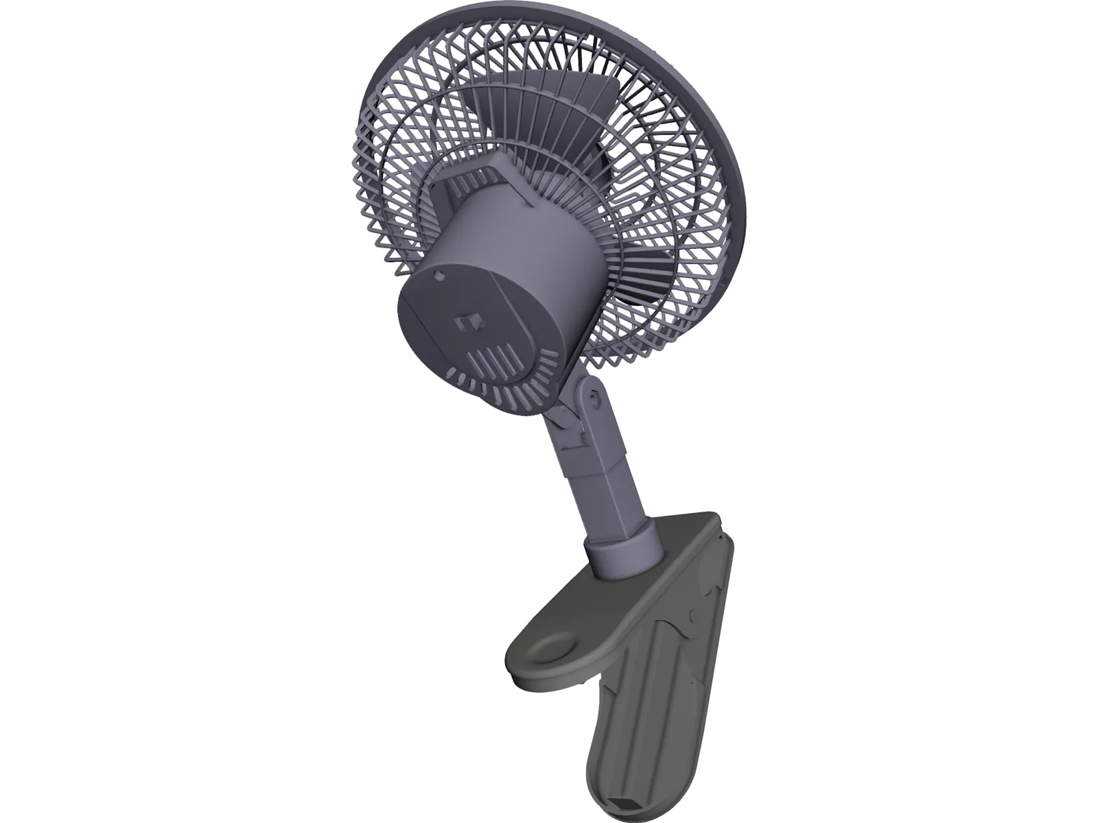 Clip On Fan 3D Model