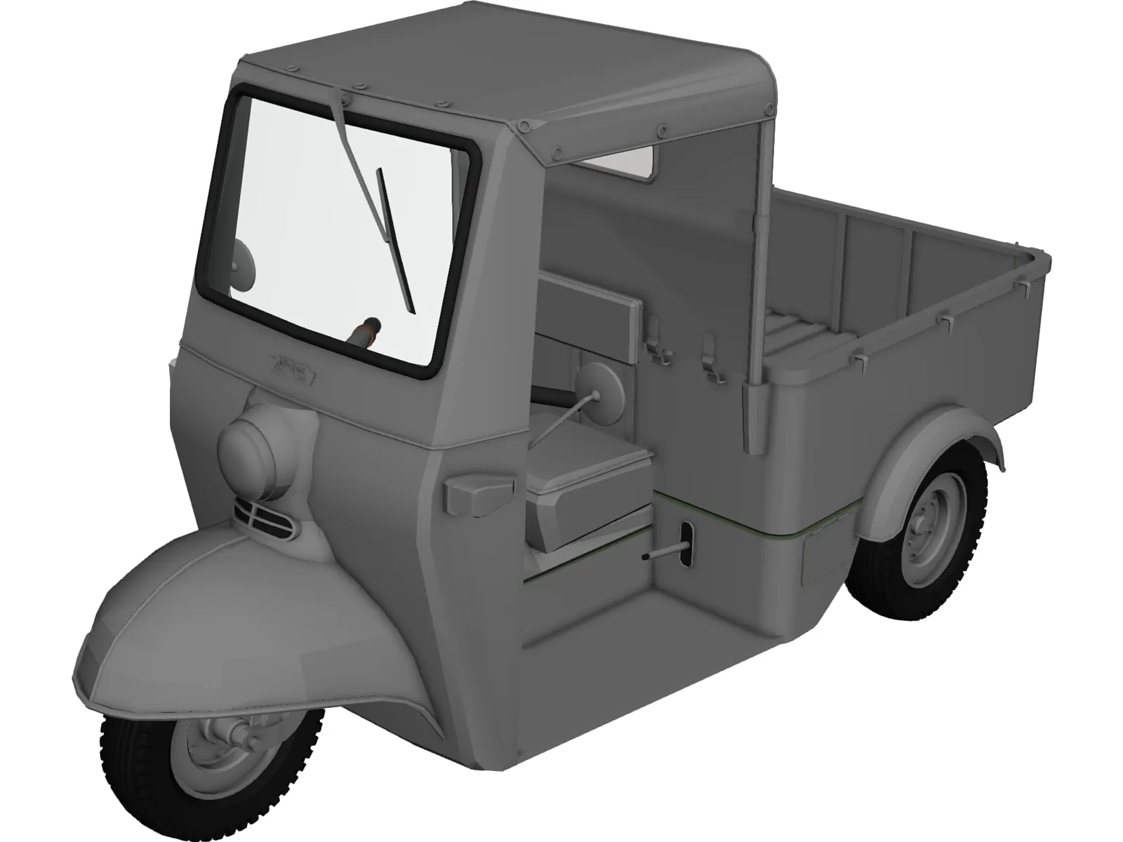 Tricycle 3D Model